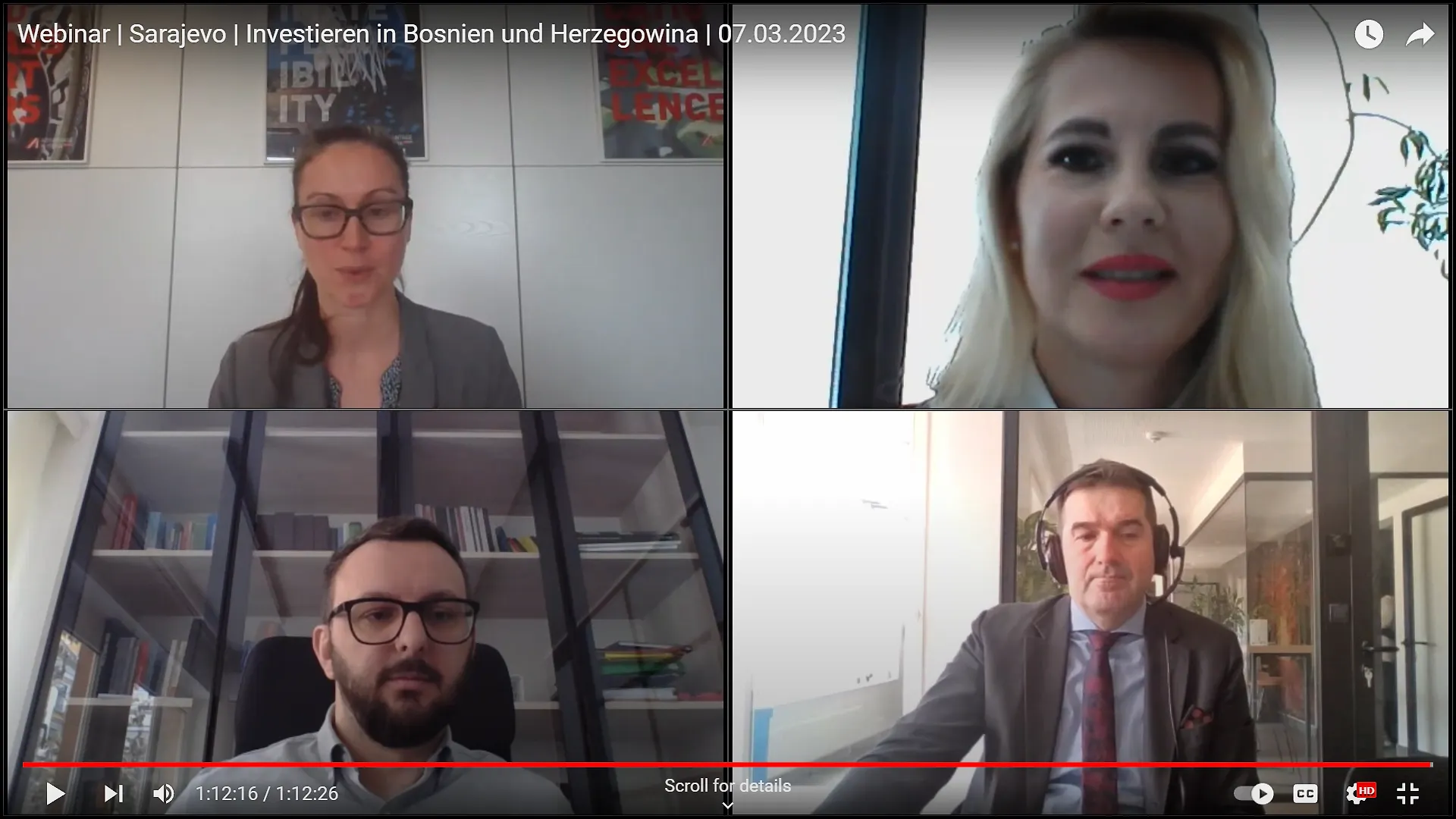 Prezentacija FIPA-e na webinaru „Investirati u Bosnu i Hercegovinu“