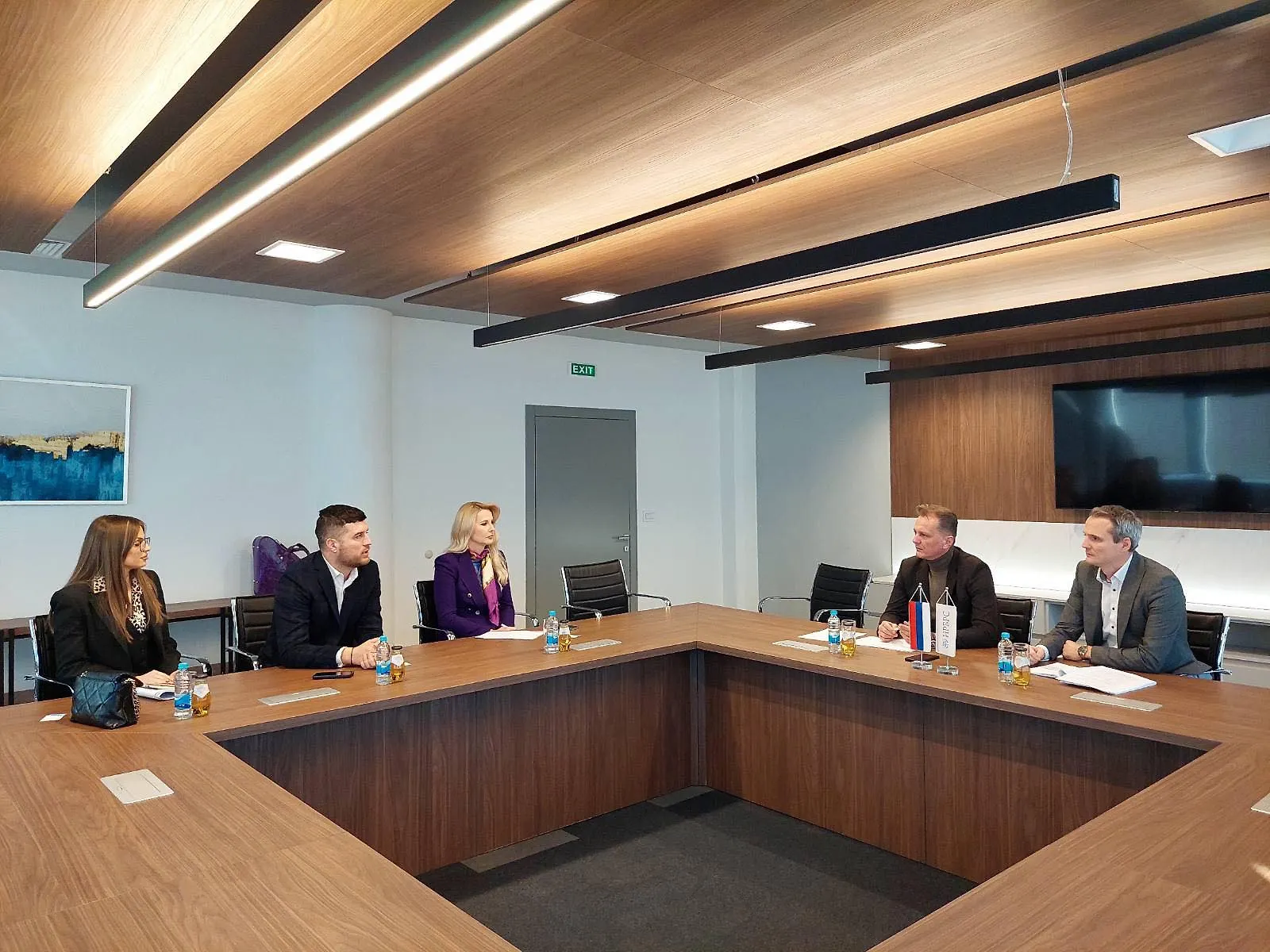 V.d.direktora  FIPAe na sastanku s direktorom Investiciono-razvojne banke Republike Srpske