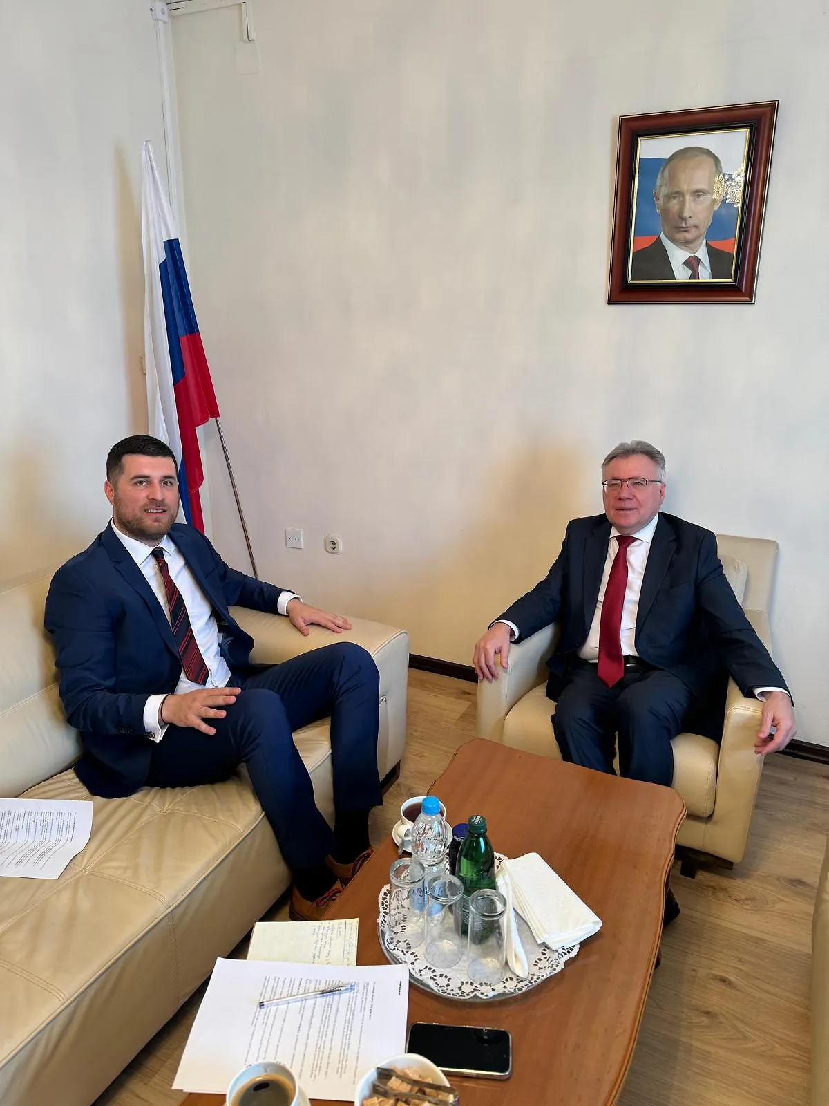 V.d.direktora FIPA-e na sastanku s ambasadorom Ruske Federacije 