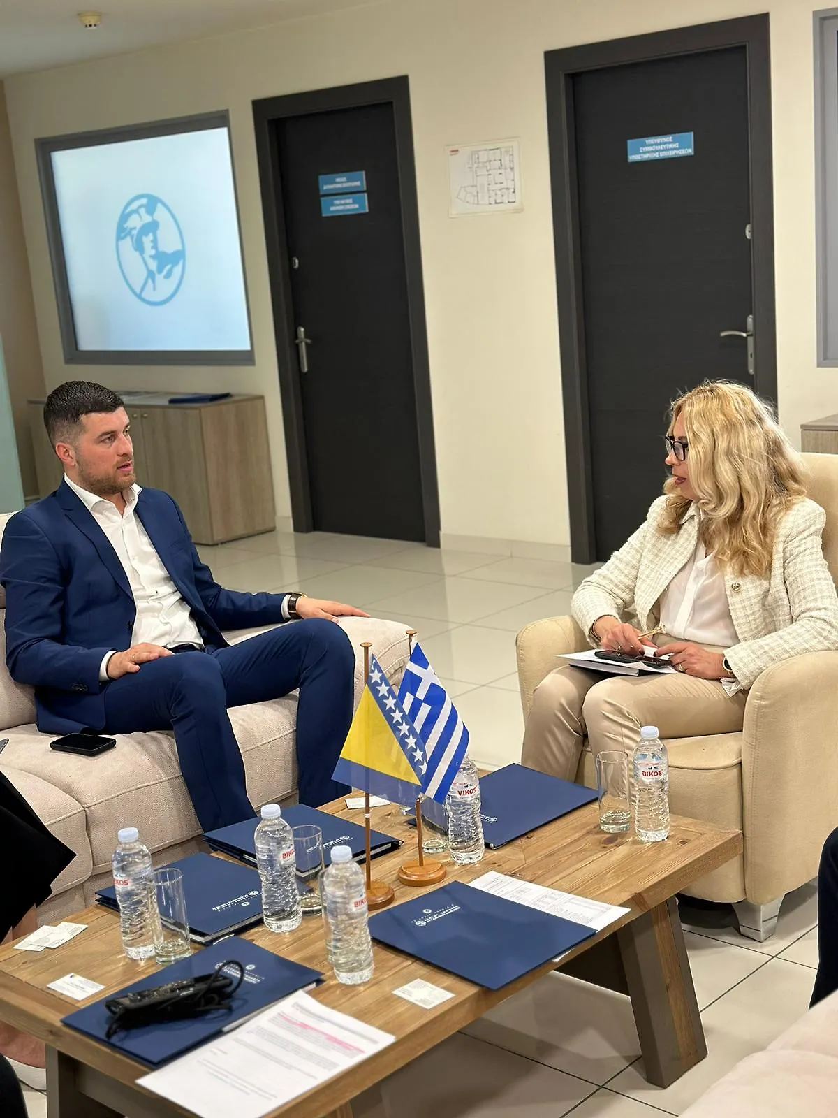 V.d.direktora FIPA-e na sastanku s Industrijskom i privrednom komorom Atine