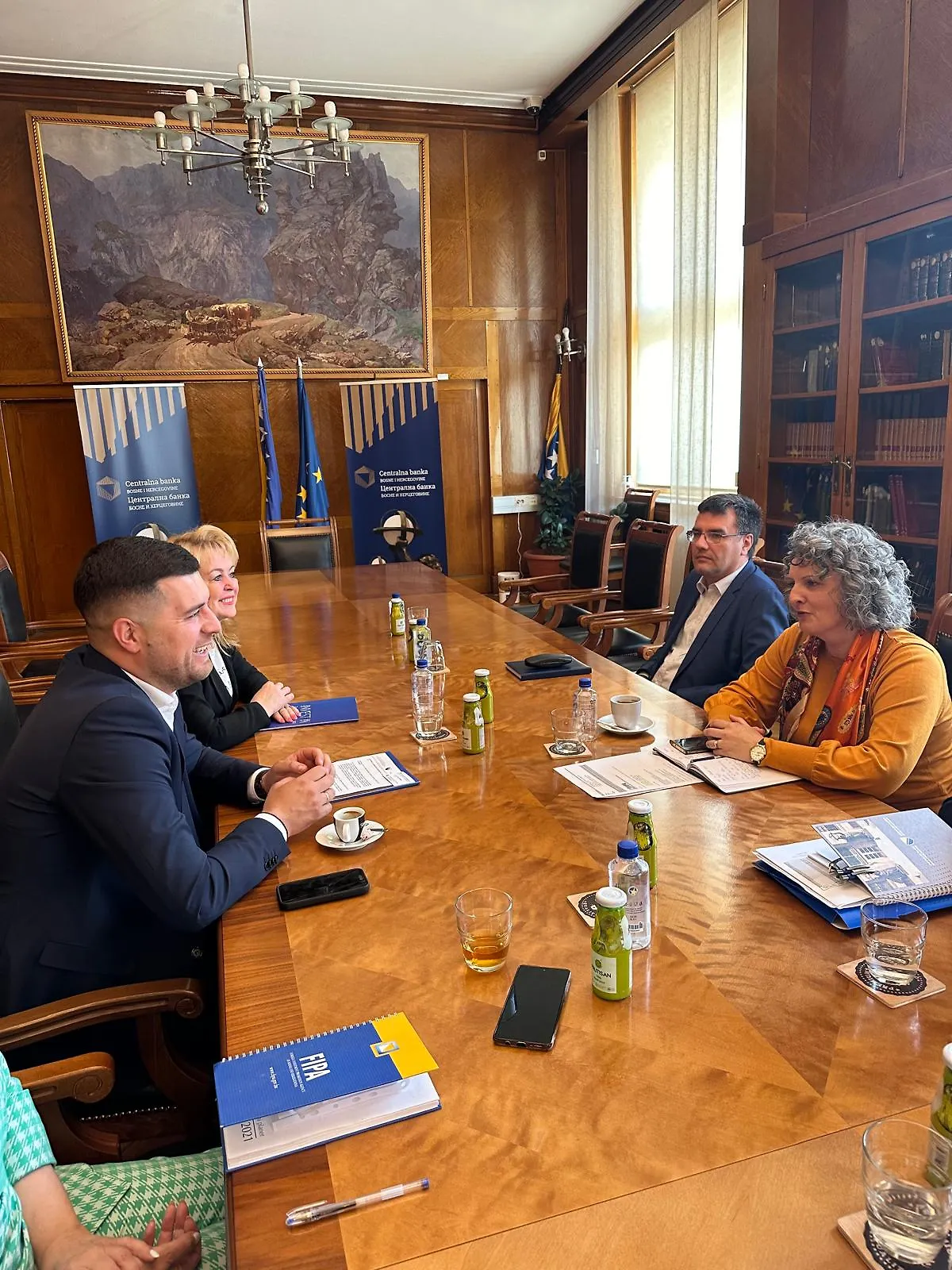 V.d.direktora FIPA-e na sastanku s guvernerkom Centralne banke BiH