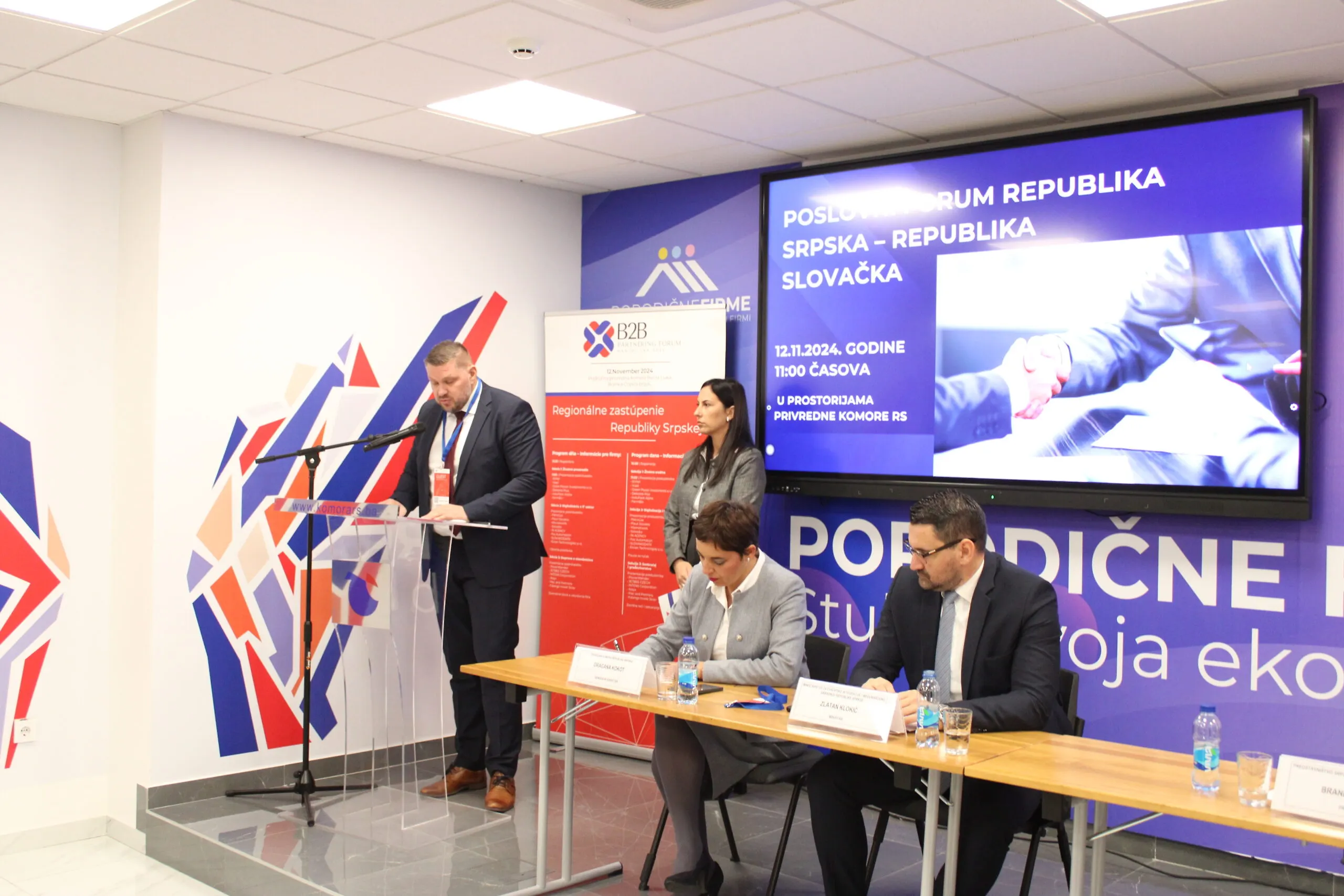 Predstavnici FIPA-e na forumu “Republika Srpska – Republika Slovačka”,