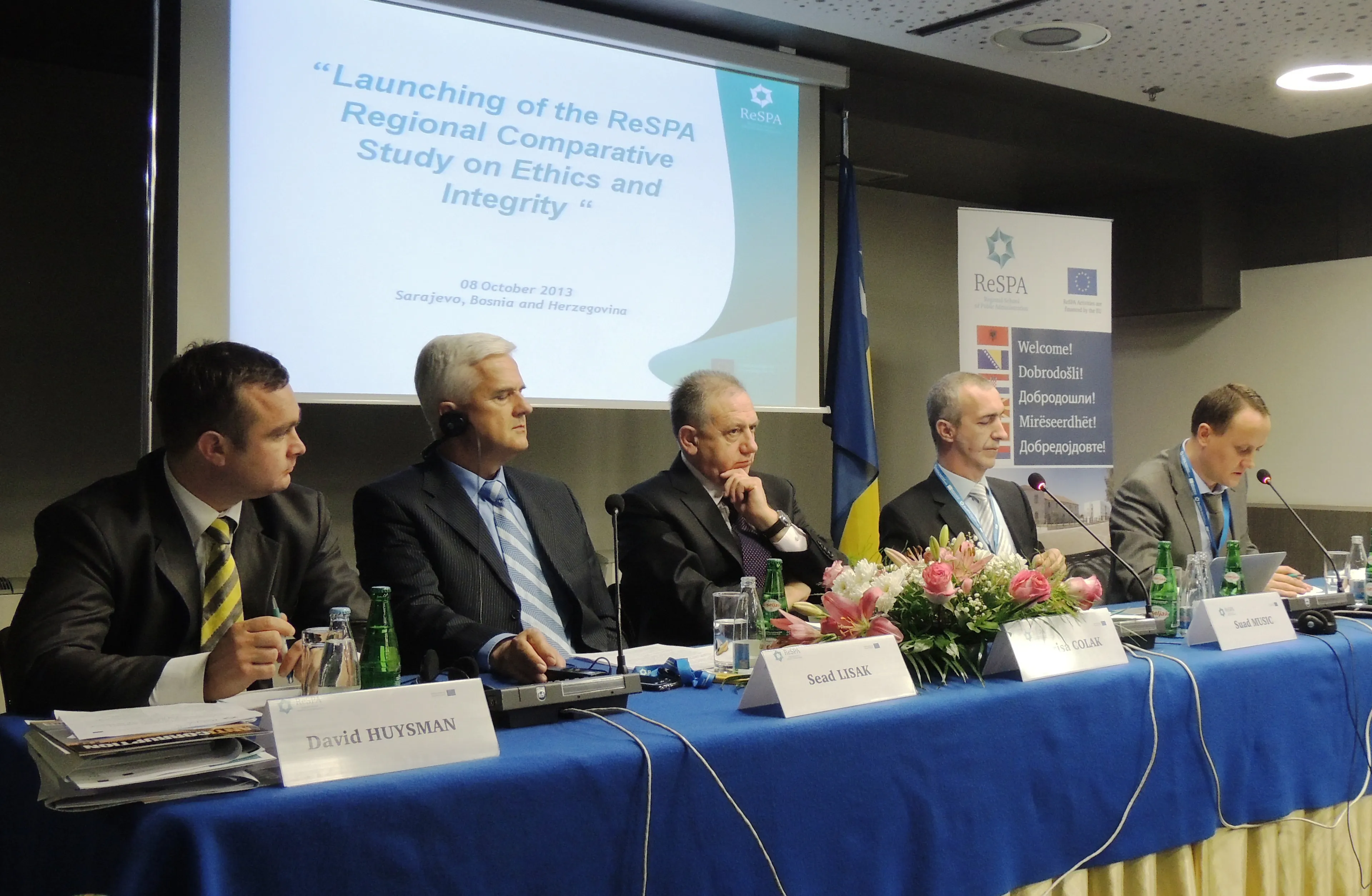 Ministar pravde BiH na otvaranju ReSPA studije