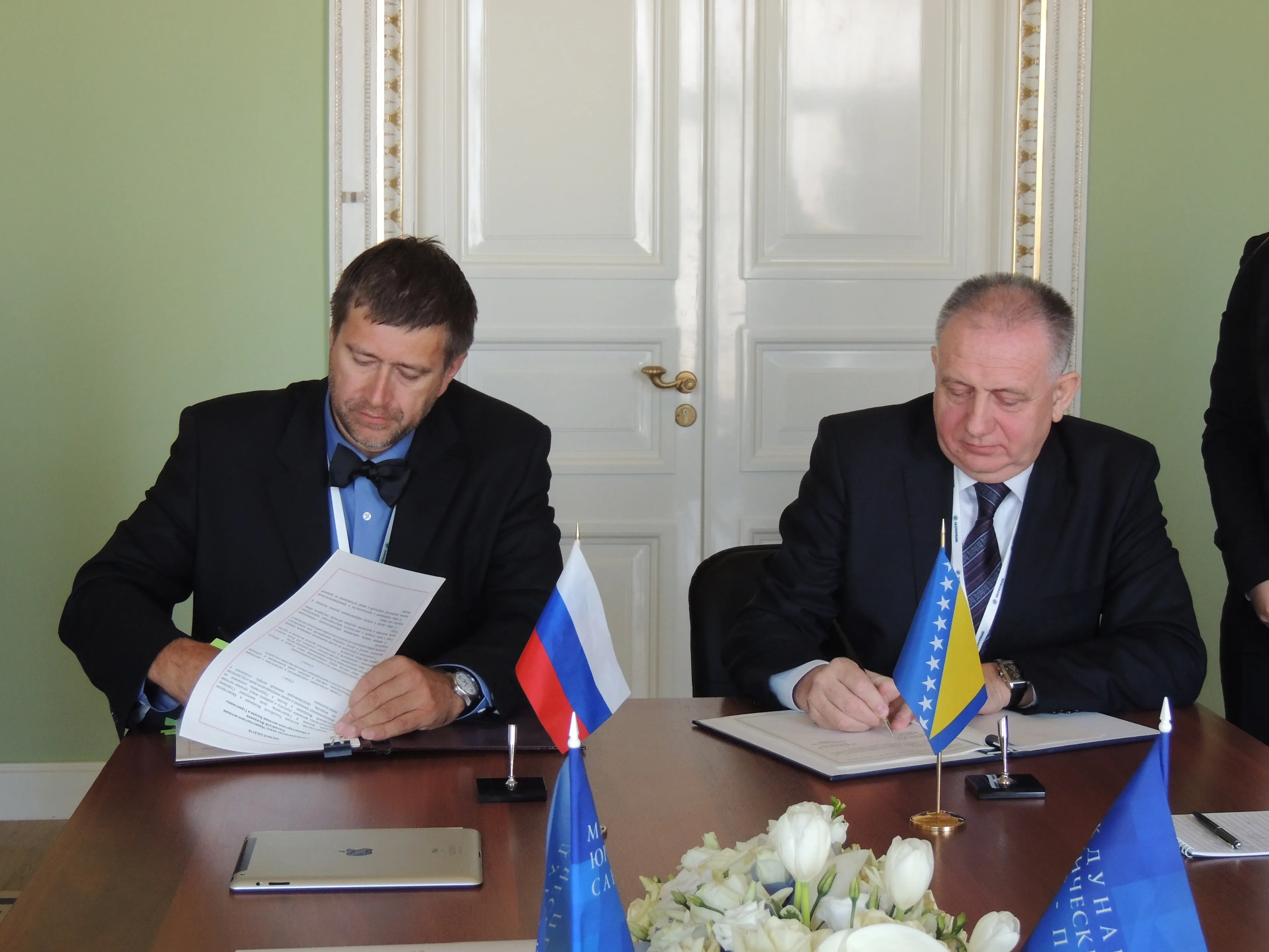 Potpisivanje Memoranduma o suradnji između Ministarstva pravde BiH i Ministarstva pravde Ruske Federacije