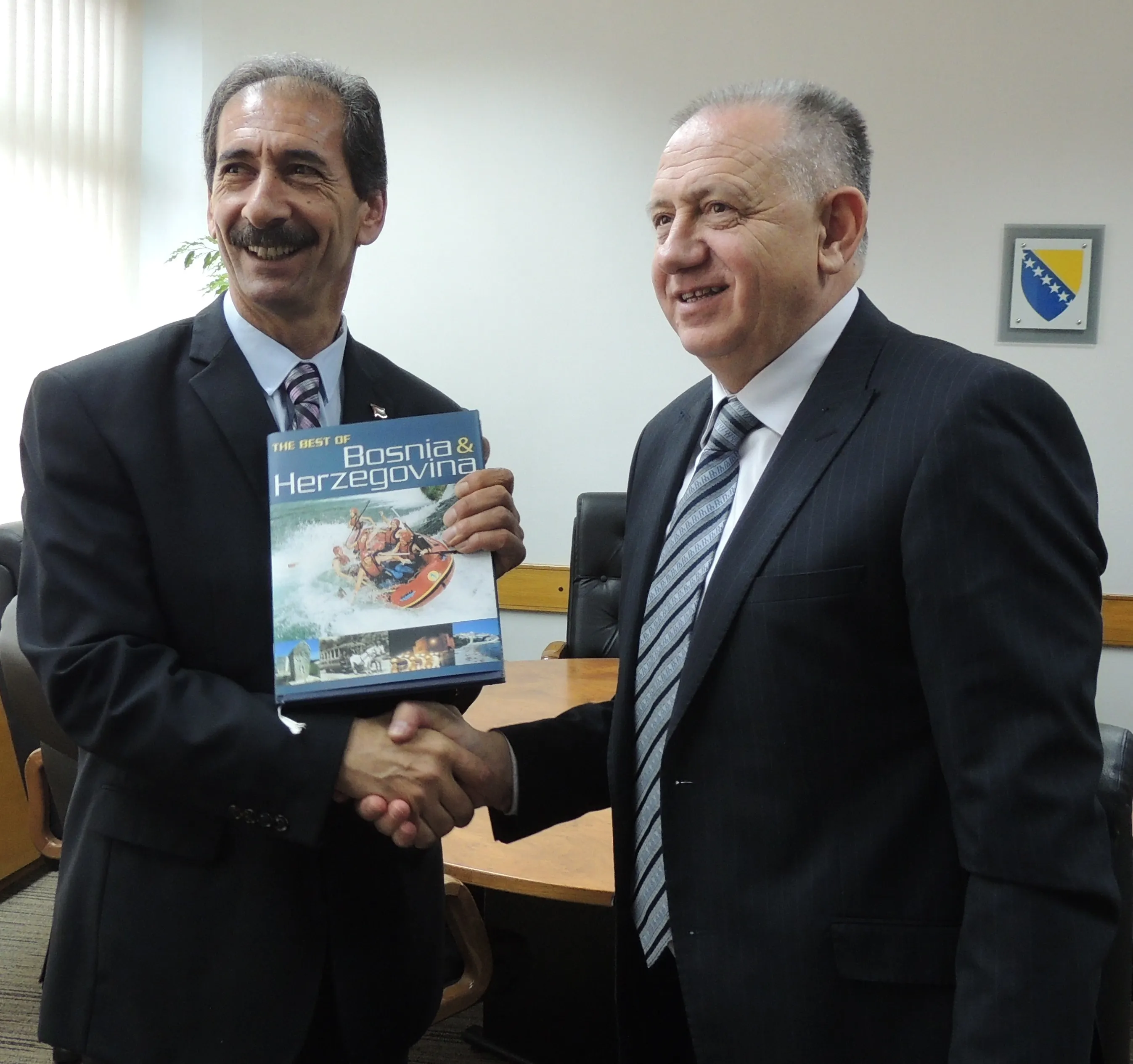 Ministar Čolak primio veleposlanika Palestine u BiH