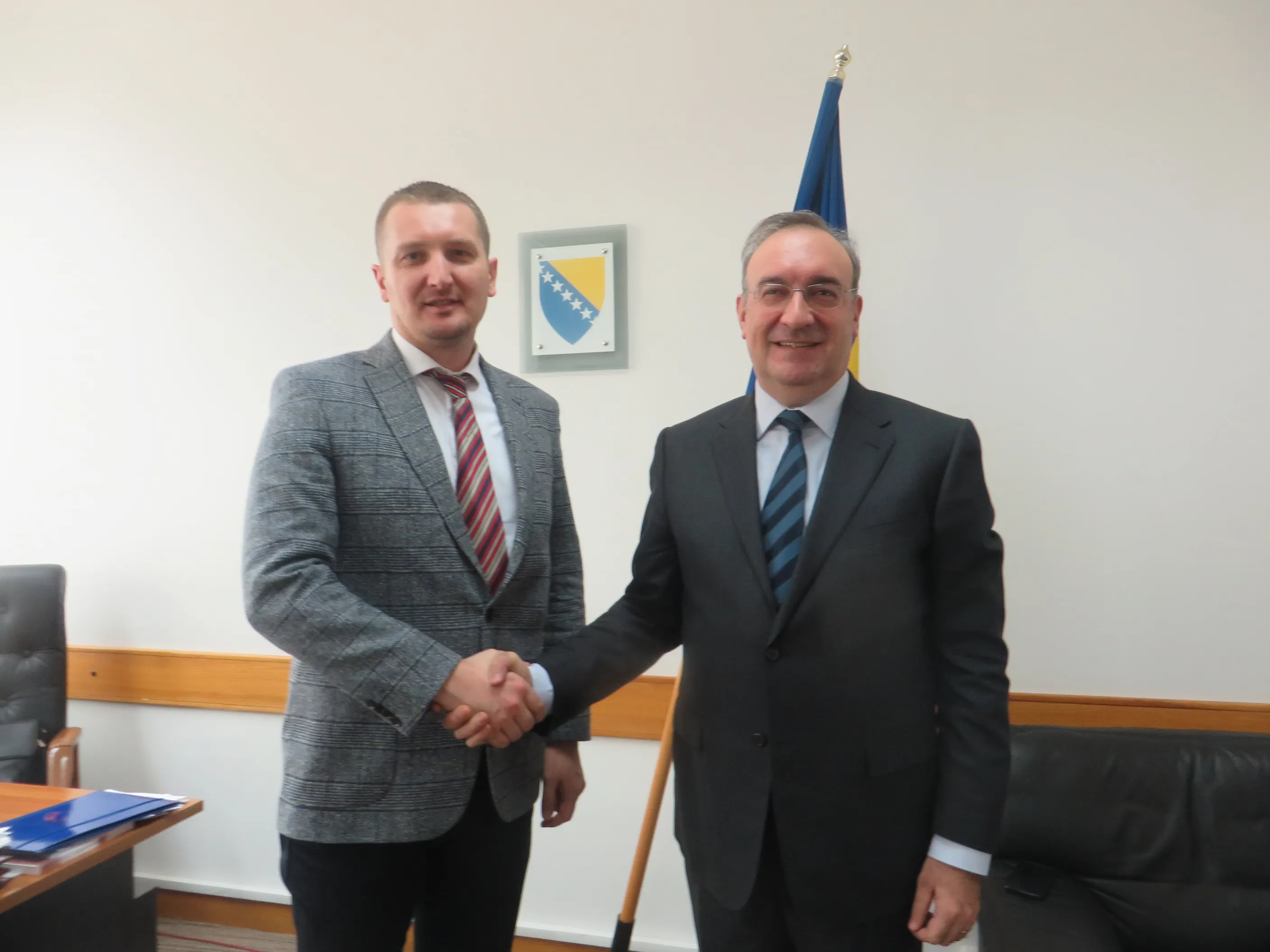 Sastanak ministra Grubeše i veleposlanika Turske u BiH Halduna Koca: 
Efikasnija borba protiv terorizma i ubrzanje euroatlantskih integracija
