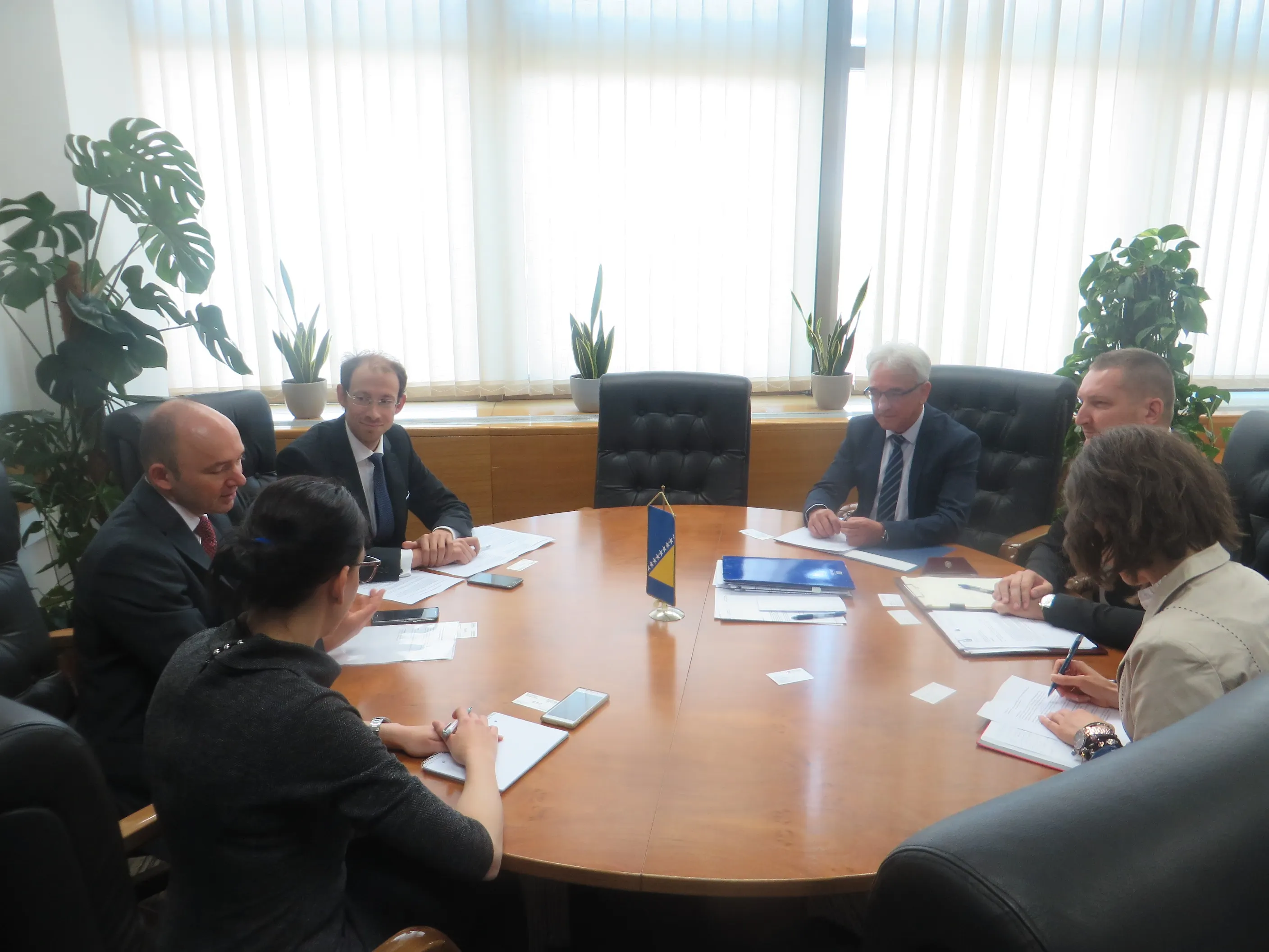 Veleposlanik Republike Austrije u BiH posjetio ministarstvo pravde BiH 