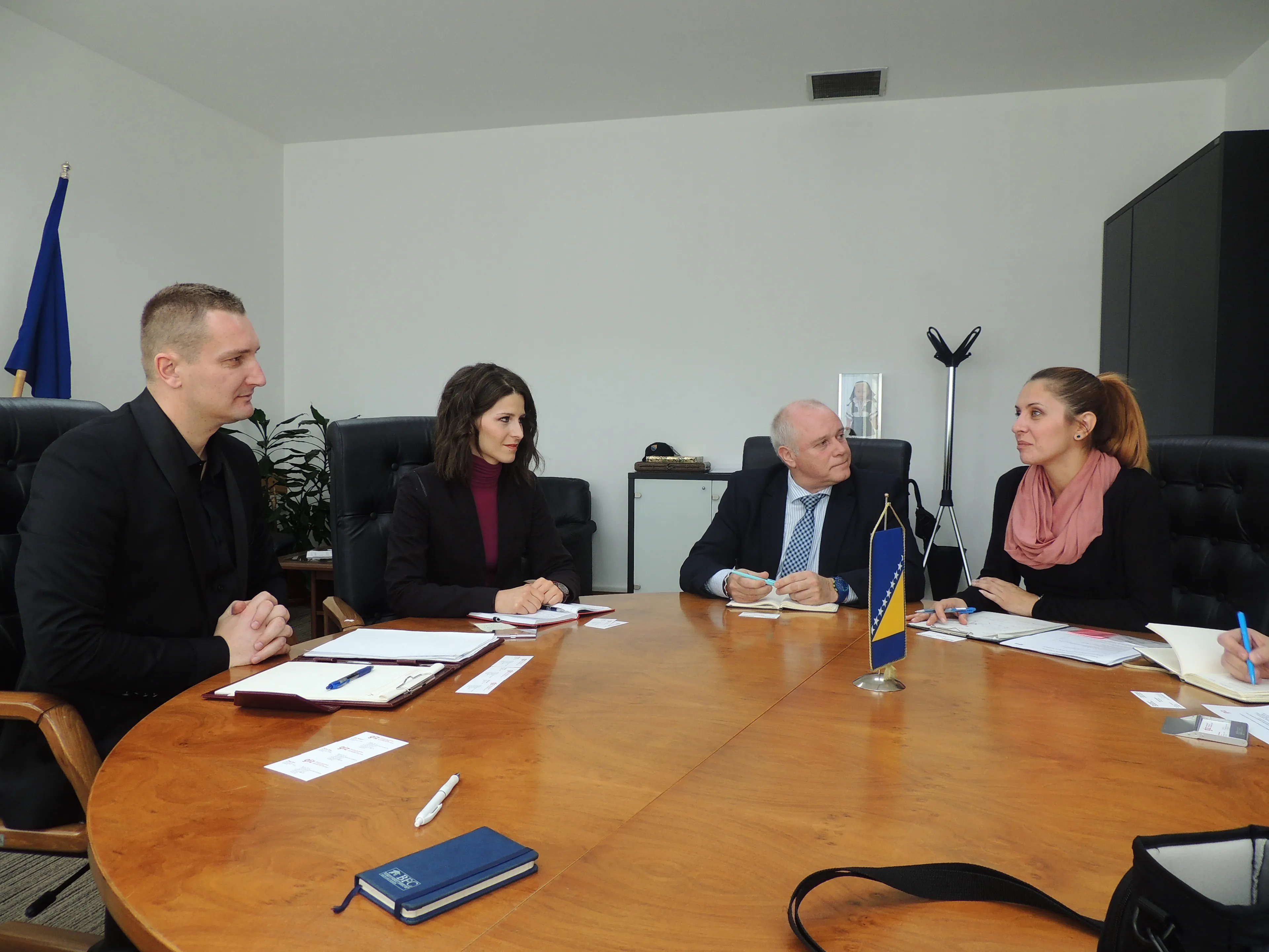 PREDSTAVNICI GIZ-a U POSJETU MINISTARSTVU PRAVDE BIH