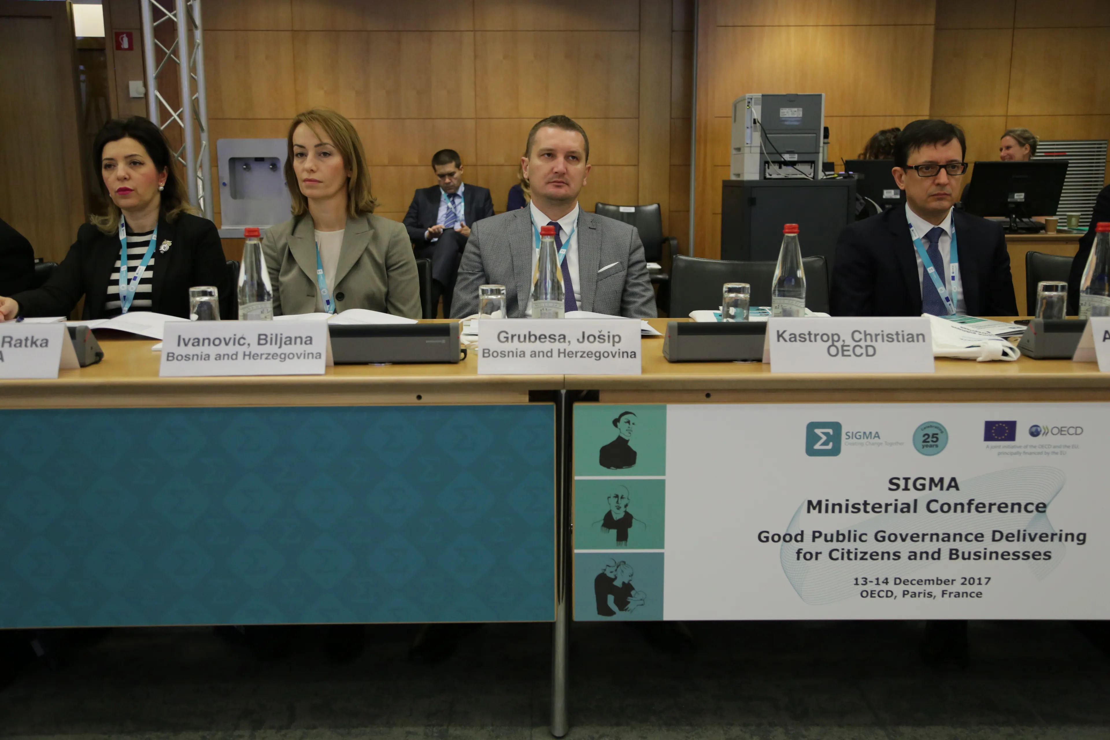 NA KONFERENCIJI O REFORMI JAVNE UPRAVE U PARISU SUDJELOVAO MINISTAR PRAVDE BIH JOSIP GRUBEŠA