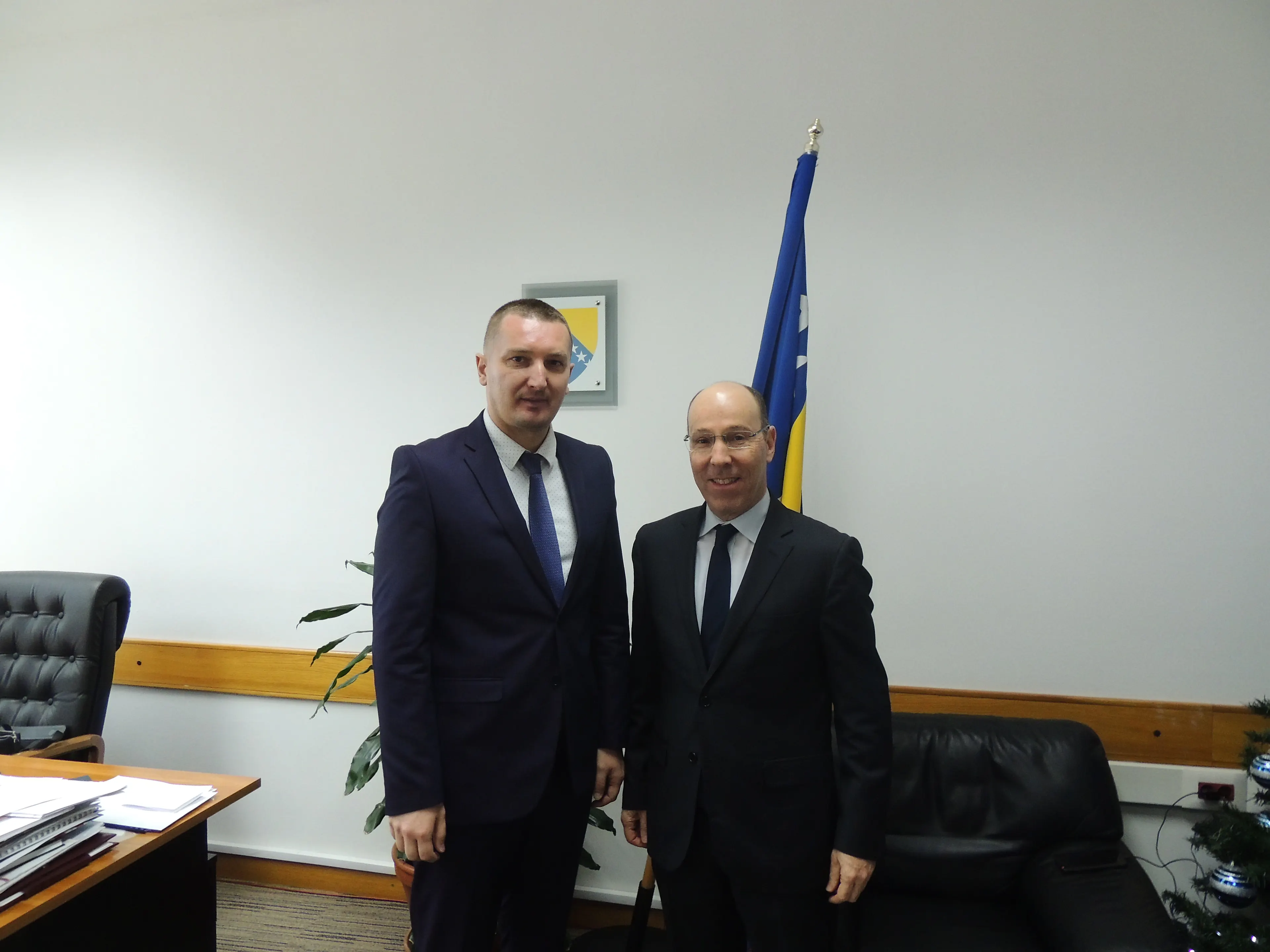 SASTANAK MINISTRA PRAVDE BIH S IZRAELSKIM VELEPOSLANIKOM