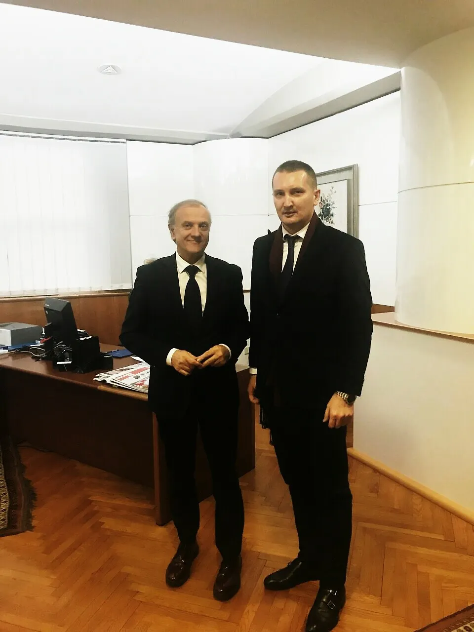 MINISTAR PRAVDE GRUBEŠA U ZAGREBU SE SUSREO S  MINISTROM BOŠNJAKOVIĆEM