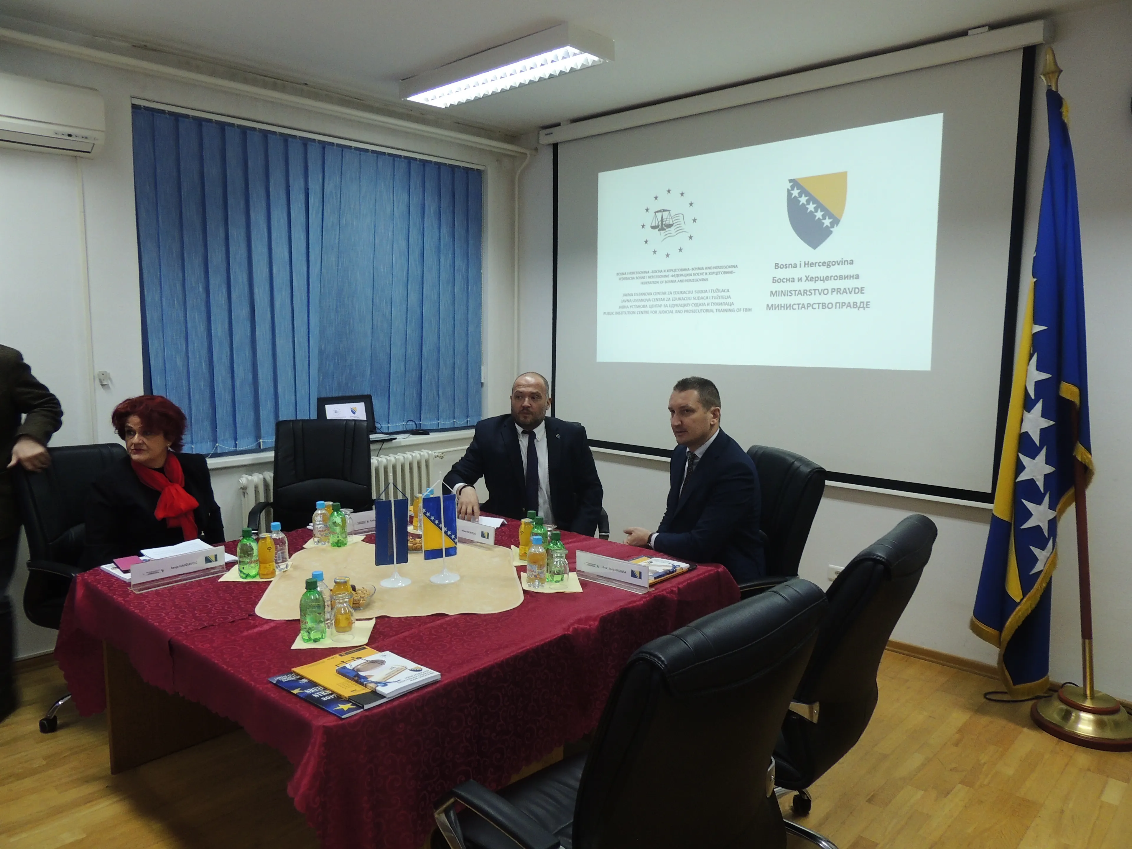 MINISTAR GRUBEŠA POSJETIO CENTAR ZA EDUKCIJU SUDACA I TUŽITELJA FBIH
