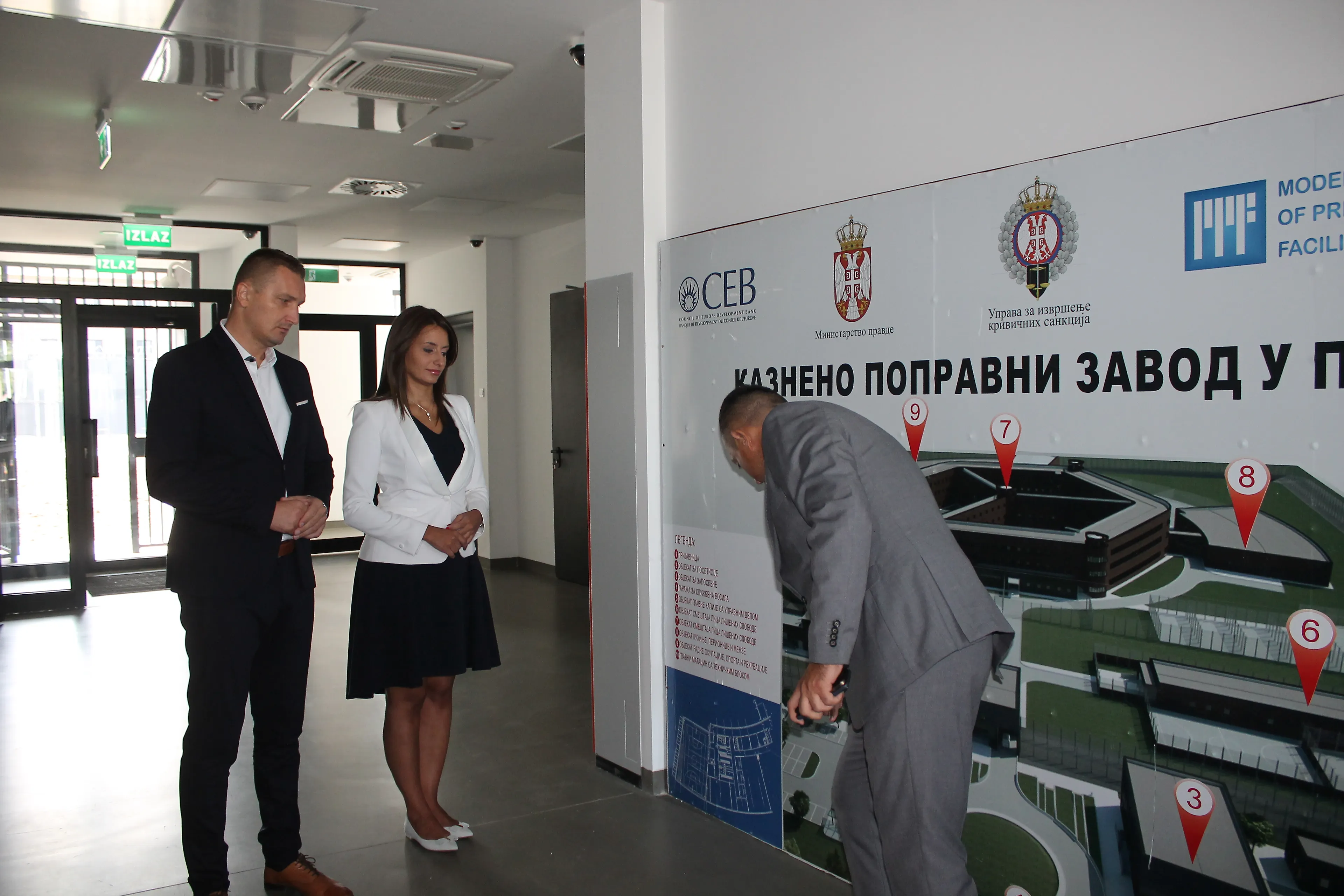 MINISTAR GRUBEŠA U POSJETU NOVOM ZATVORU U PANČEVU