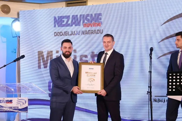 JOSIP GRUBEŠA, MINISTAR PRAVDE BIH PO IZBORU ČITATELJA „NEZAVISNIH NOVINA“ IZABRAN ZA NAJBOLJEGA MINISTRA U VIJEĆU MUNISTARA U 2018. GODINI