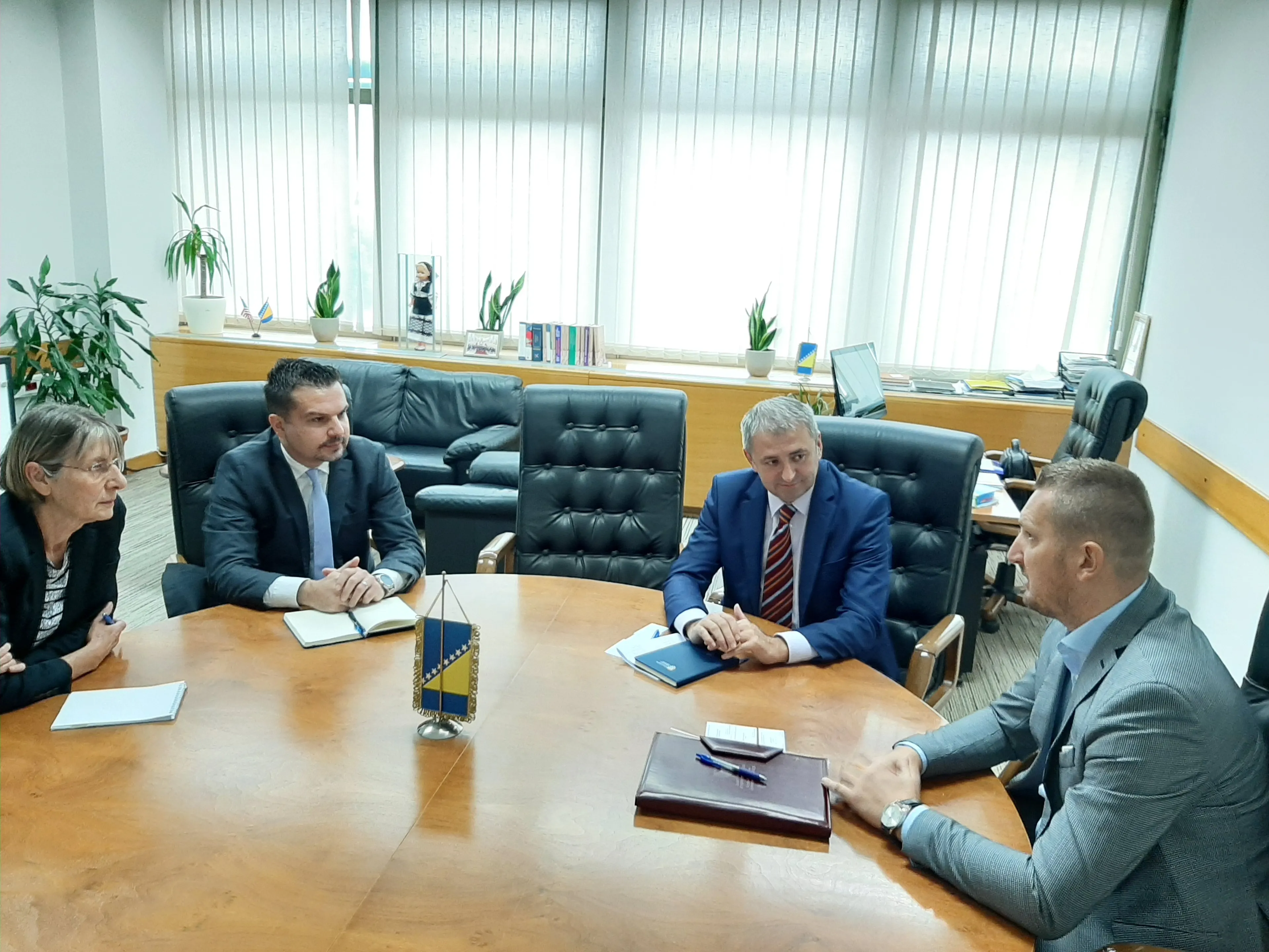 Ministar Grubeša primio novoimenovanog veleposlanika Republike Hrvatske u BiH Ivana Sabolića