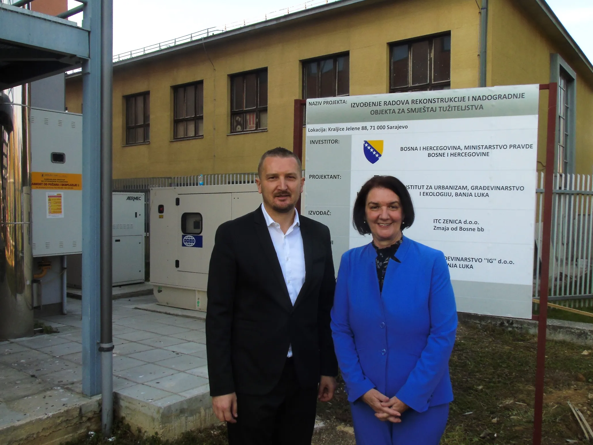 ZAPOČETI RADOVI NA REKONSTRUKCIJI OBJEKTA I NADOGRADNJI KATA ZA SMJEŠTAJ KAPACITETA TUŽITELJSTVA BOSNE I HERCEGOVINE