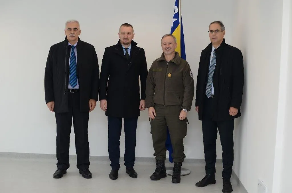 Visoka delegacija Eufora i Vijeća Europe posjetila prvi državni zatvor u BiH 