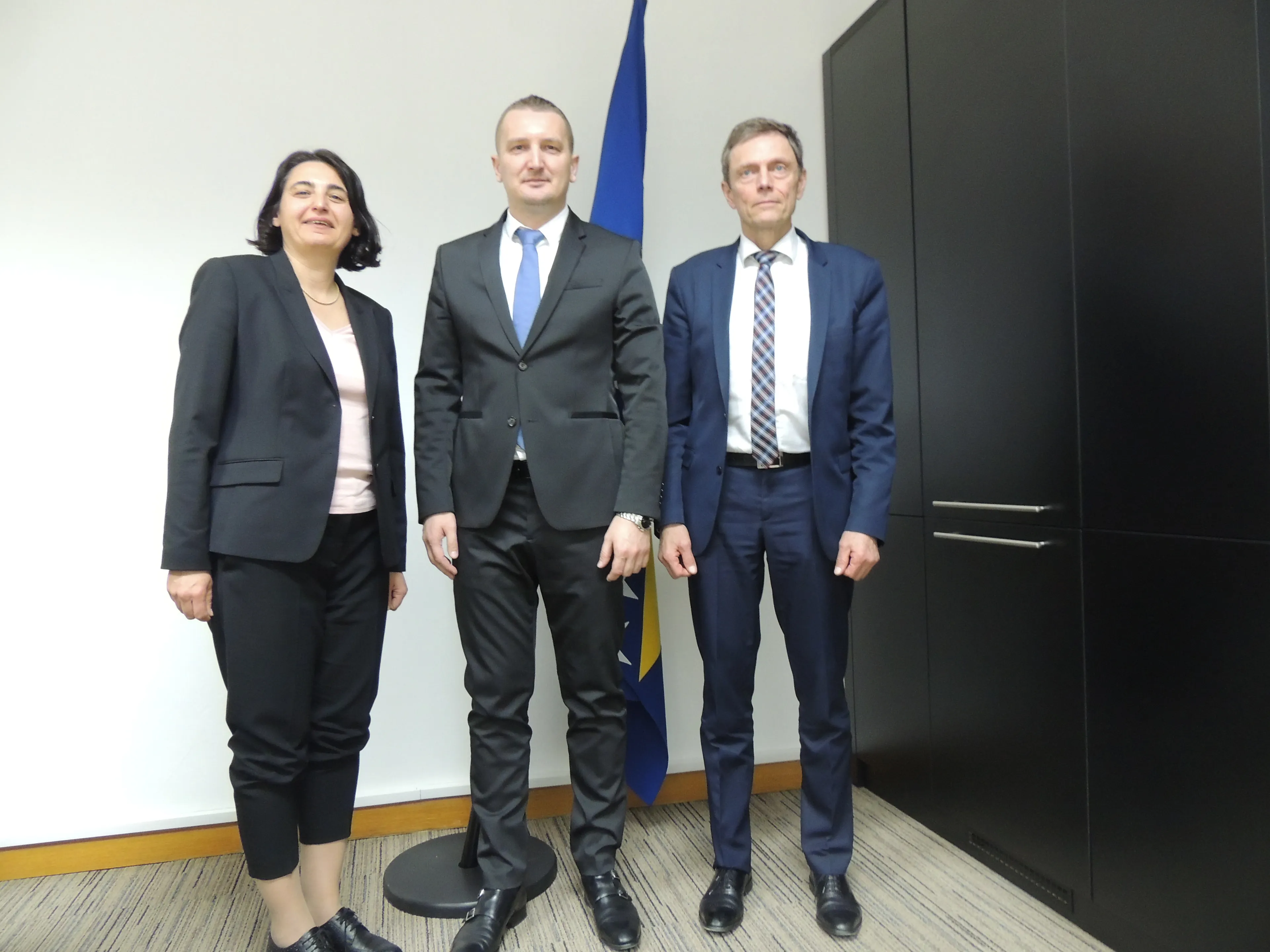 Sastanak ministra  Josipa Grubeše sa šefom Odjela za izvršenje presuda Europskog suda Vijeća Europe gospodinom Fredrikom Sundbergom