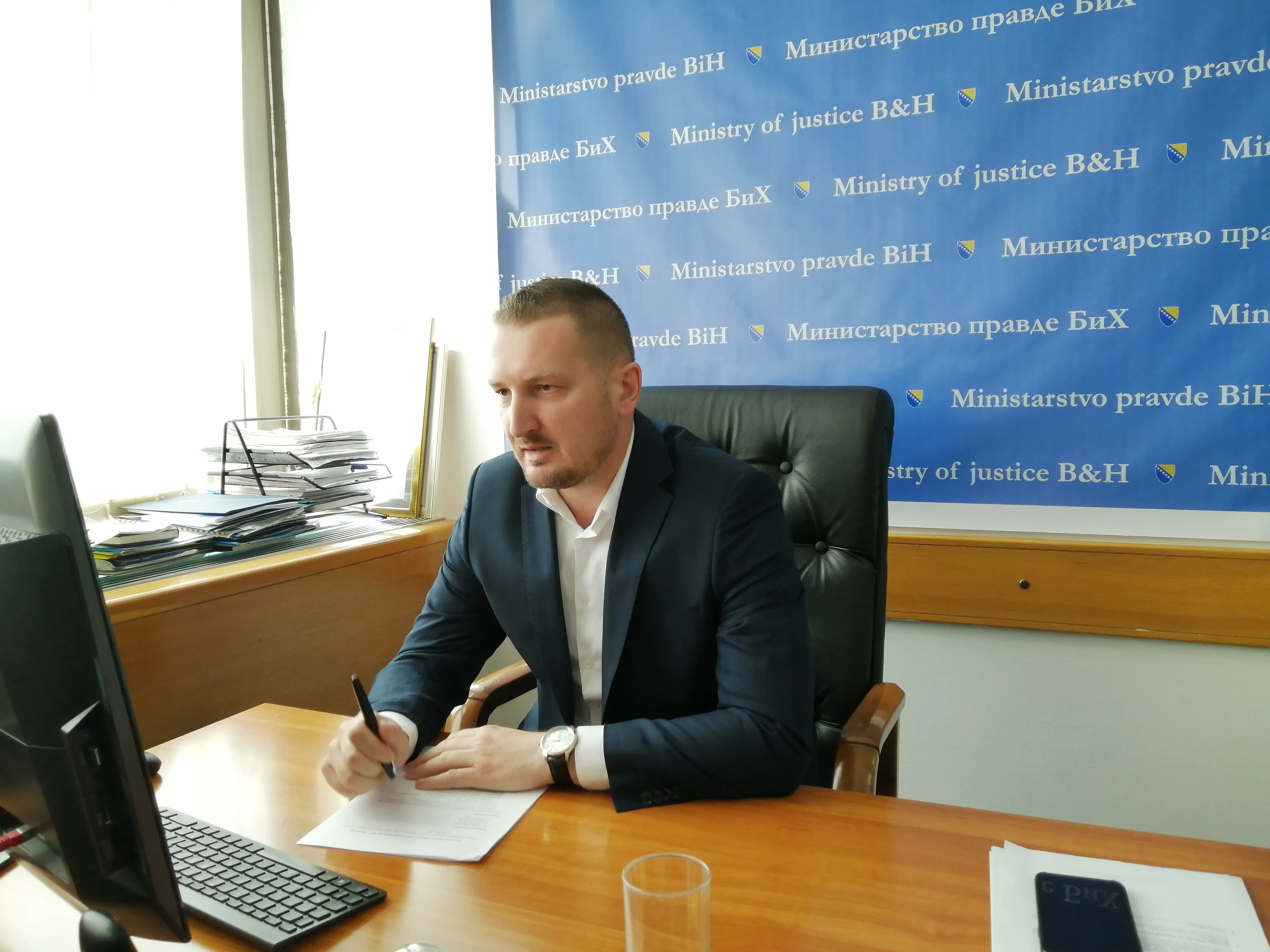 Veleposlanik Sattler  održao sastanak  sa članovima kolegija Vijeća ministara BiH