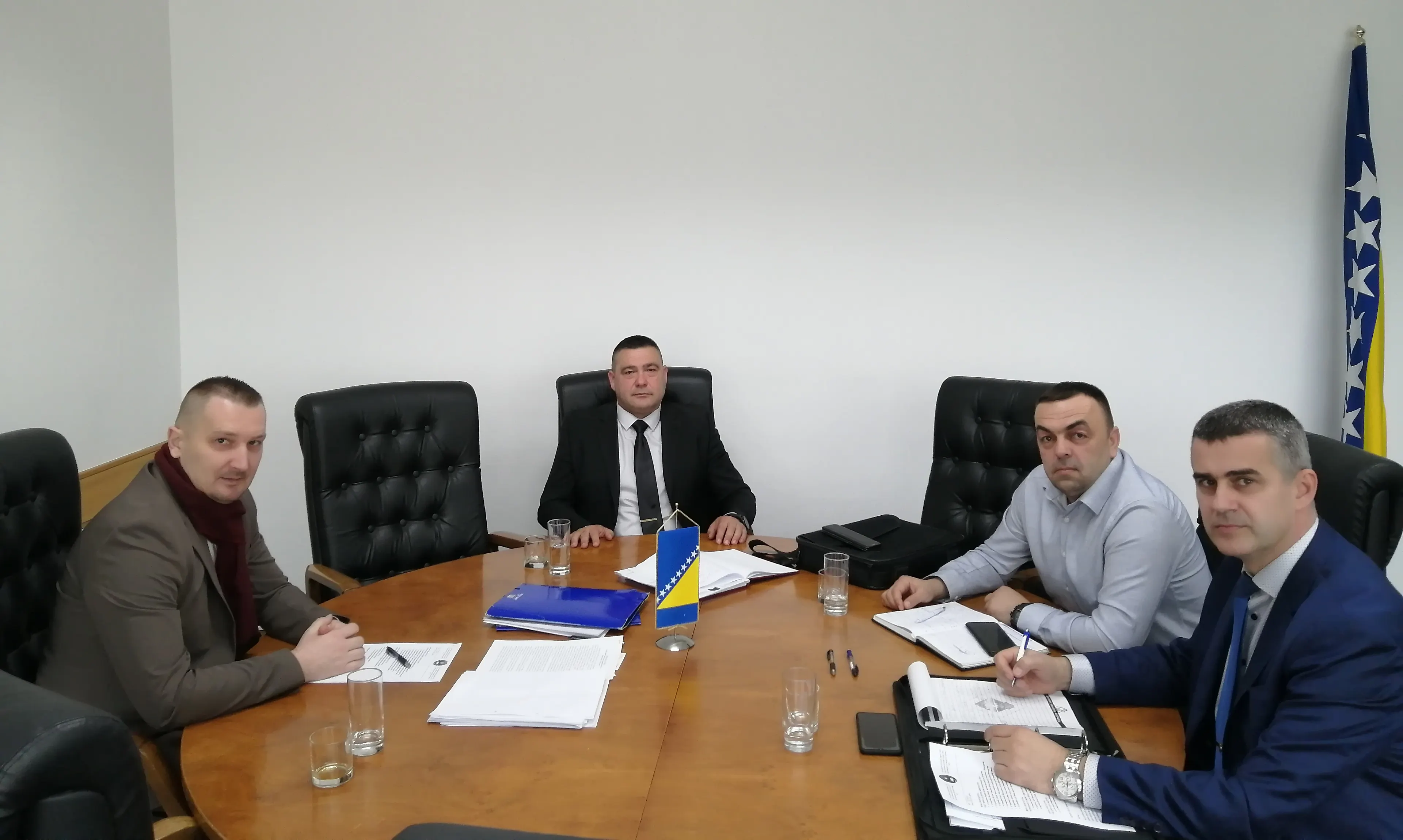 Ministar Grubeša primio predstavnike Saveza sindikata policijskih organa u BiH