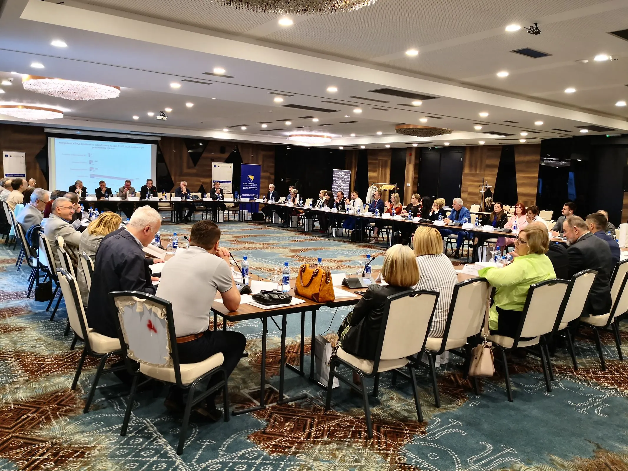 Održan okrugli sto
„Efikasno upravljanje sudskim postupkom u predmetima ratnih zločina u BiH“
