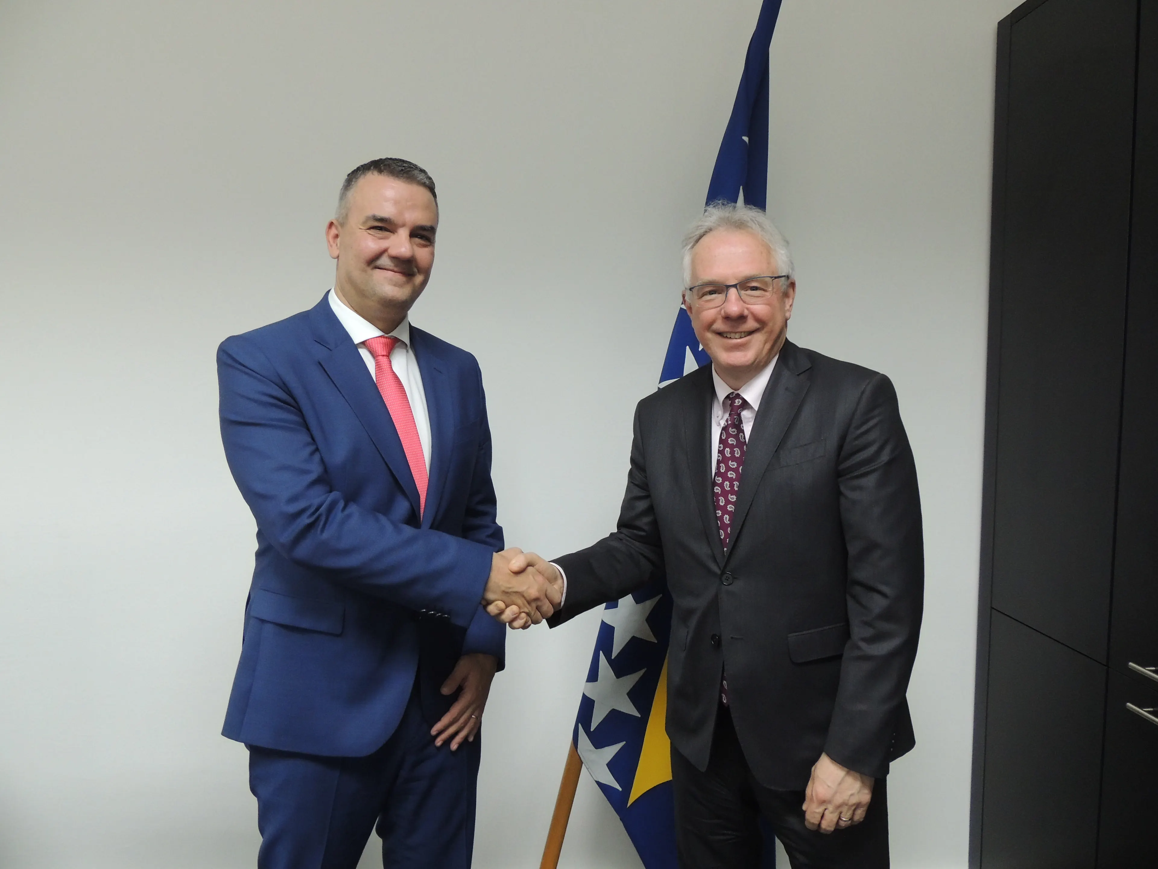 Američki veleposlanik Murphy dao je potporu ministru Bunozi u njegovom  radu 