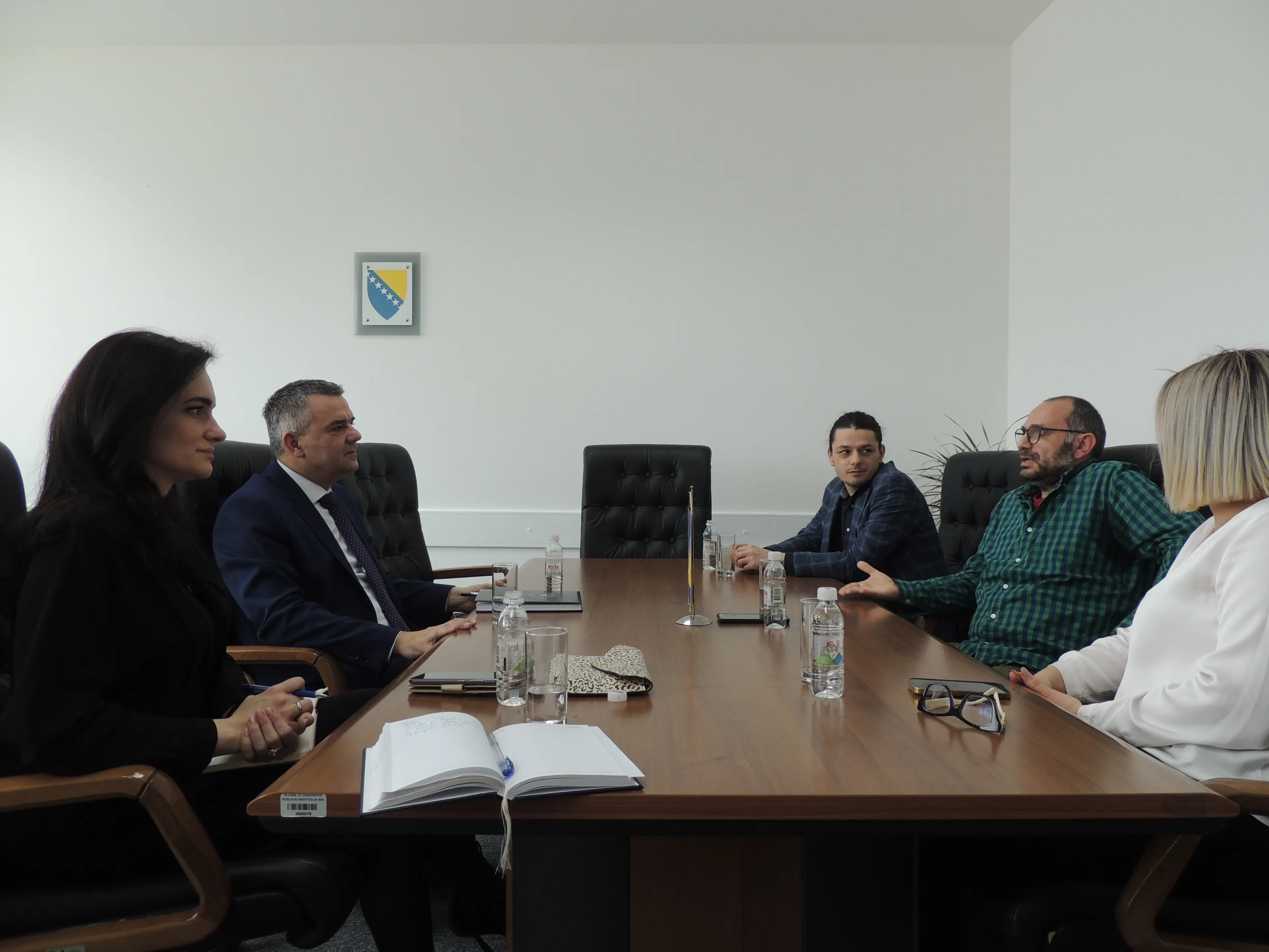 Ministar Bunoza s članovima Vijeća za tisak i online medije u BiH