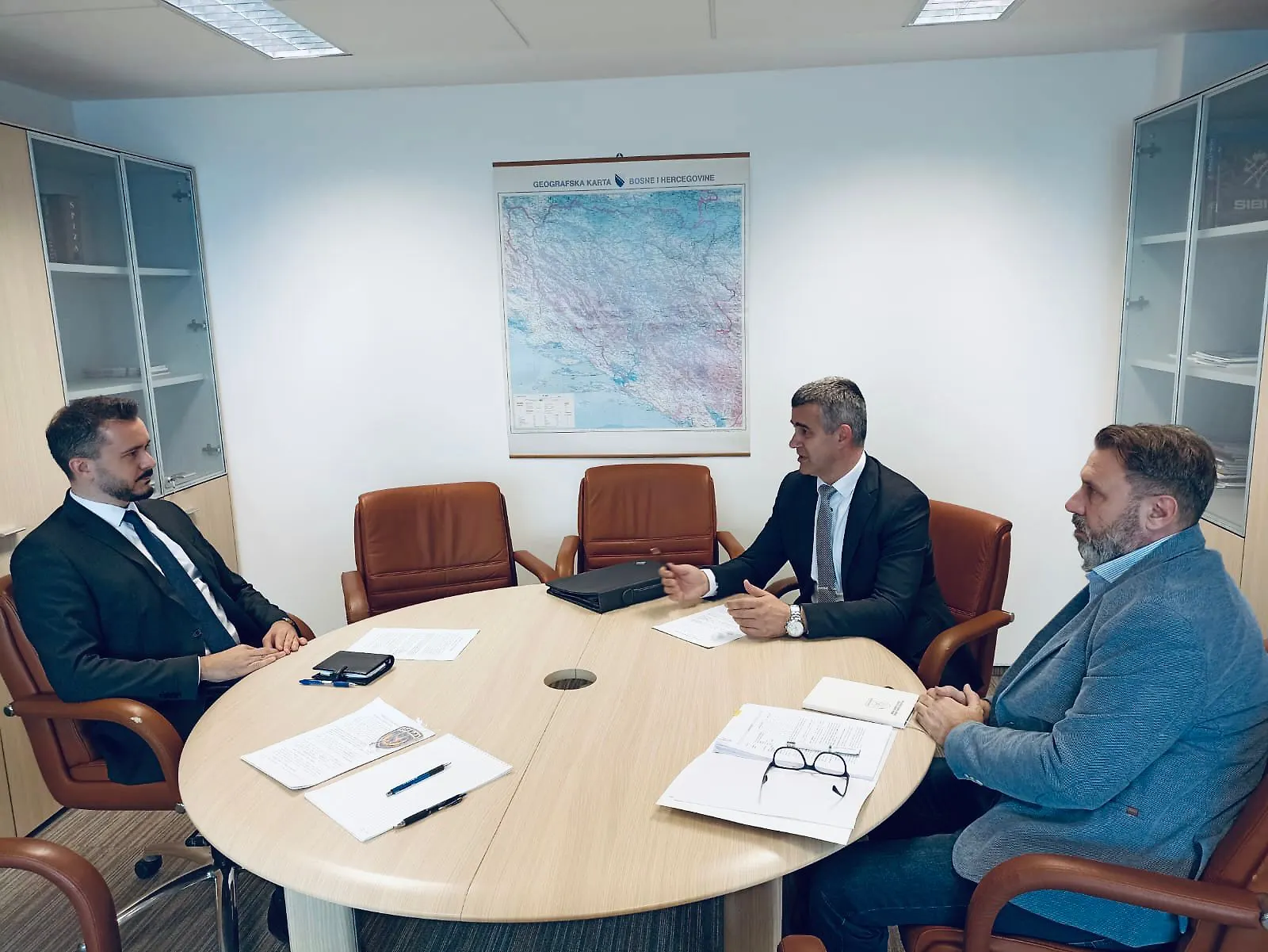 Zamjenik ministra pravde BiH Elvir Mahmuzić sastao se s predstavnicima Saveza Sindikata policijskih tijela u Bosni i Hercegovini