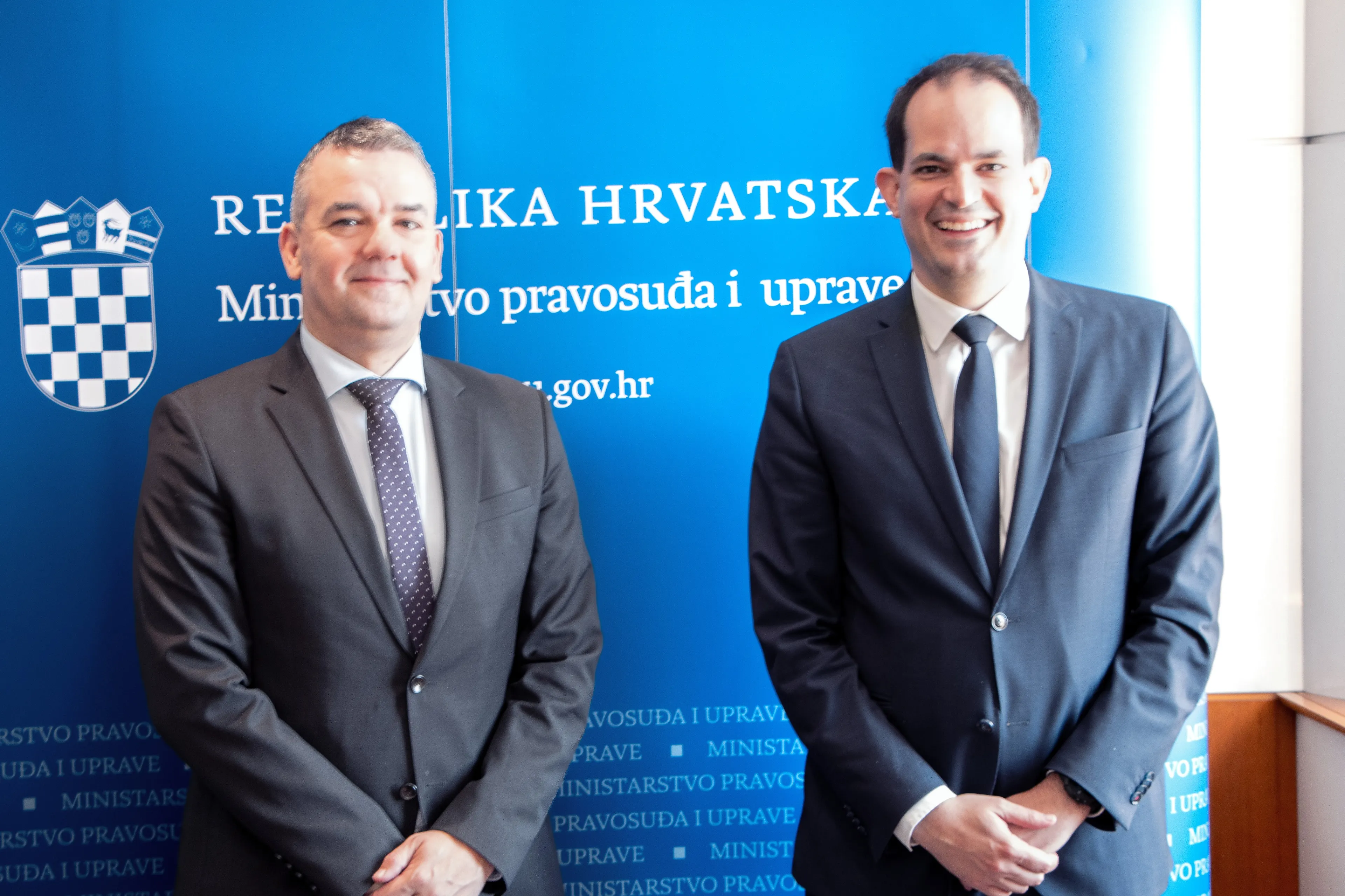 Ministar pravde Bunoza u Zagrebu s ministrom Malenicom 