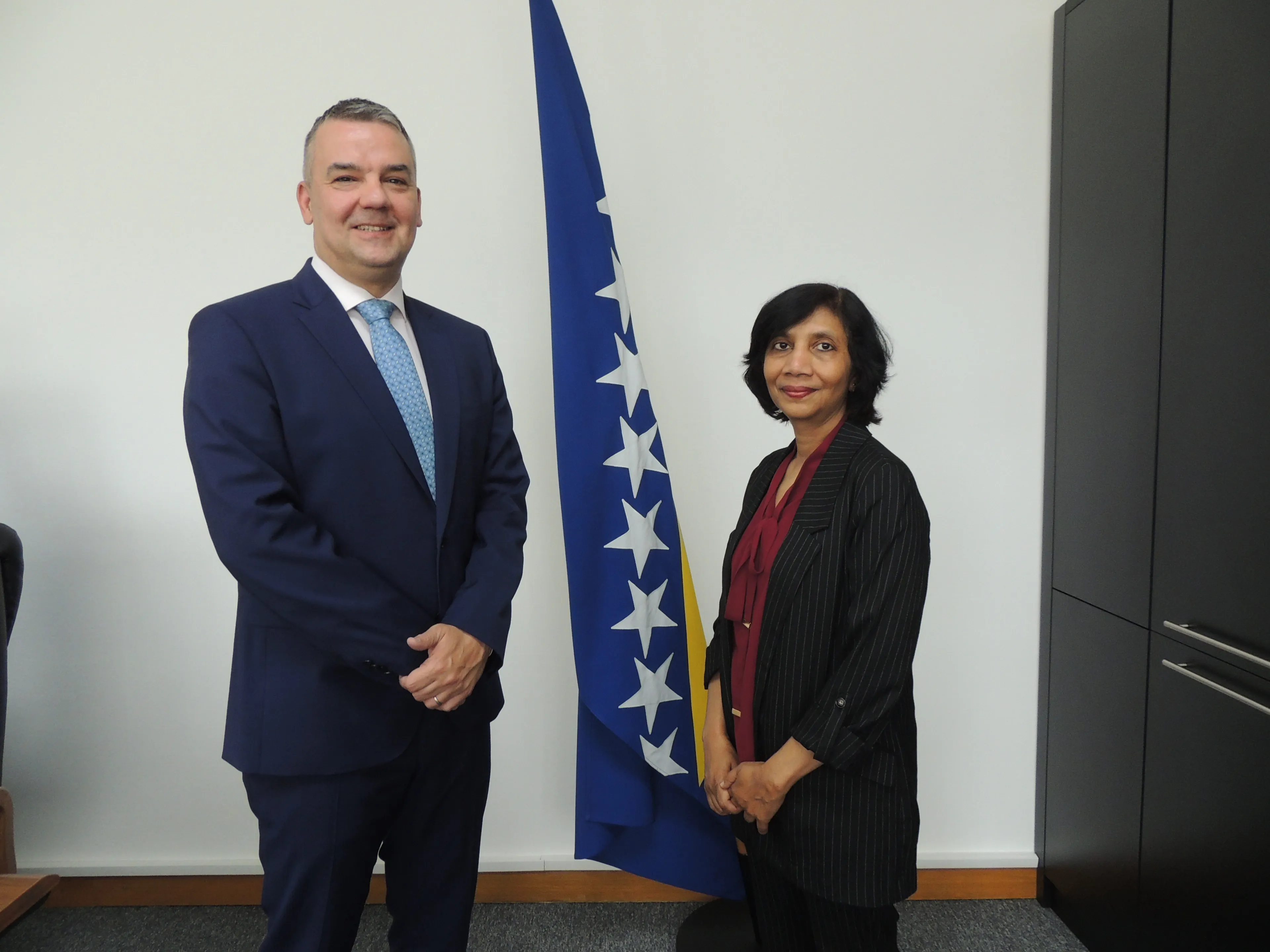 Ministar Bunoza s predstavnicima UNICEF-a u BiH – zajednička zadaća je štiti prava djece 