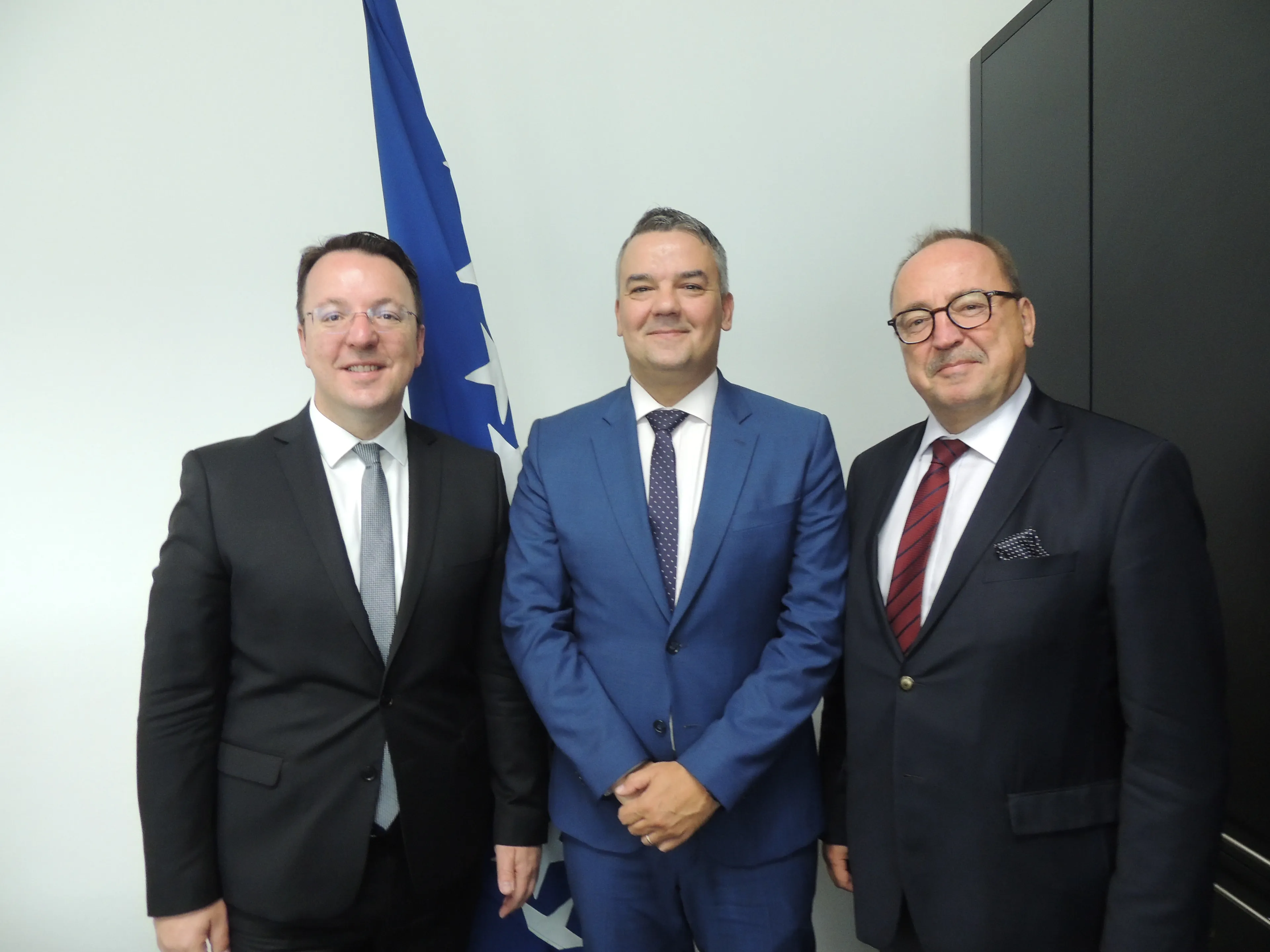 Ministar Bunoza održao sastanak s izvjestiteljima Parlamentarne skupštine Vijeća Europe