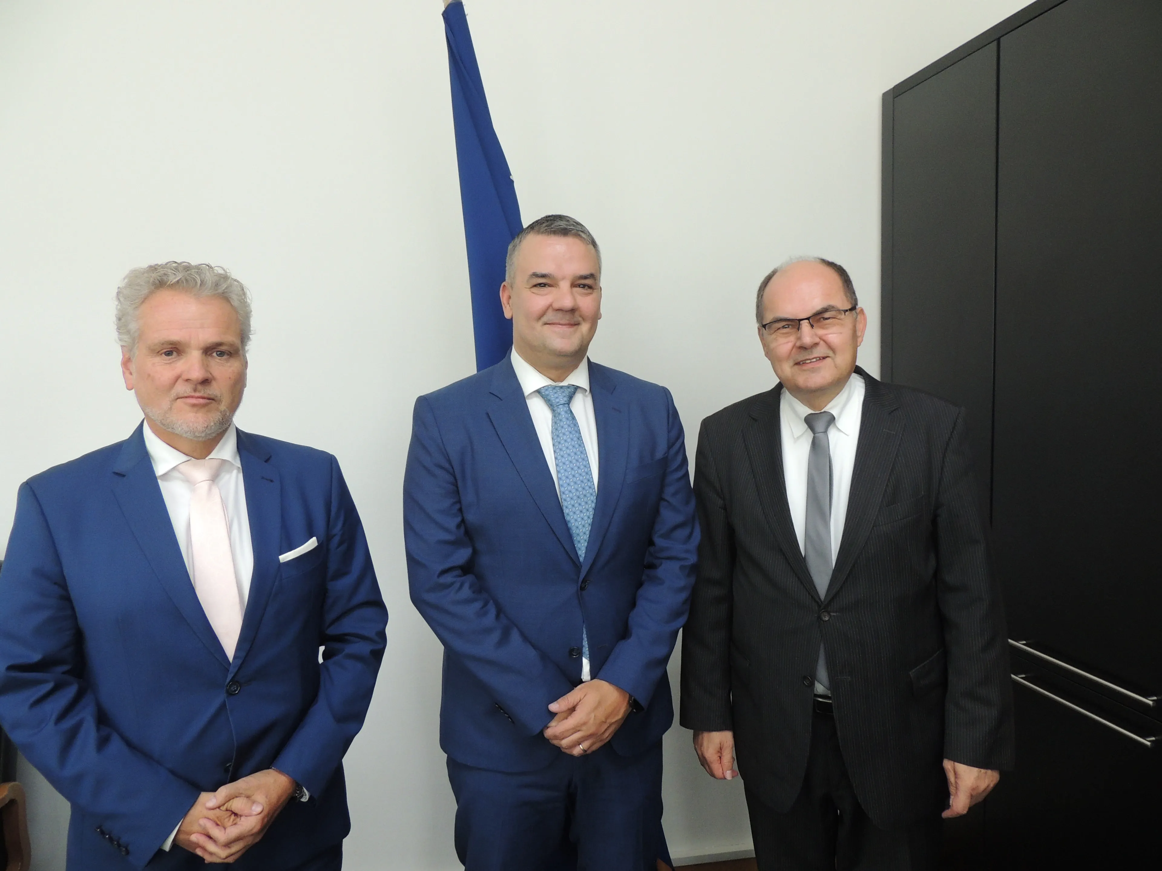 Ministar Bunoza sa Schmidtom i Sattlerom: podrška OHR-a i Europske komisije za donošenje reformskih zakona