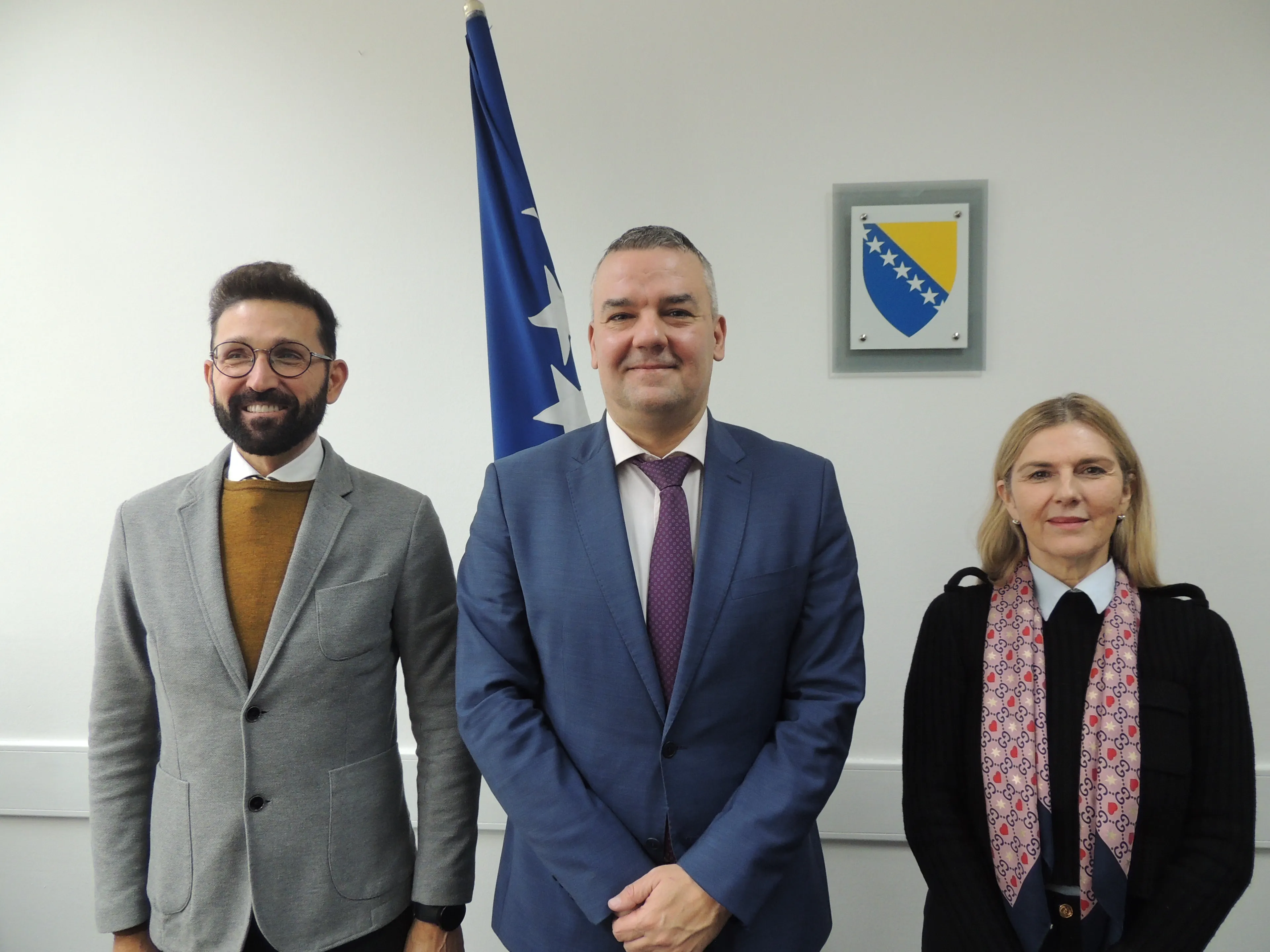 Ministar Bunoza sastao se s voditeljicom projekta EU4Justice u BiH Isabelle Arnal