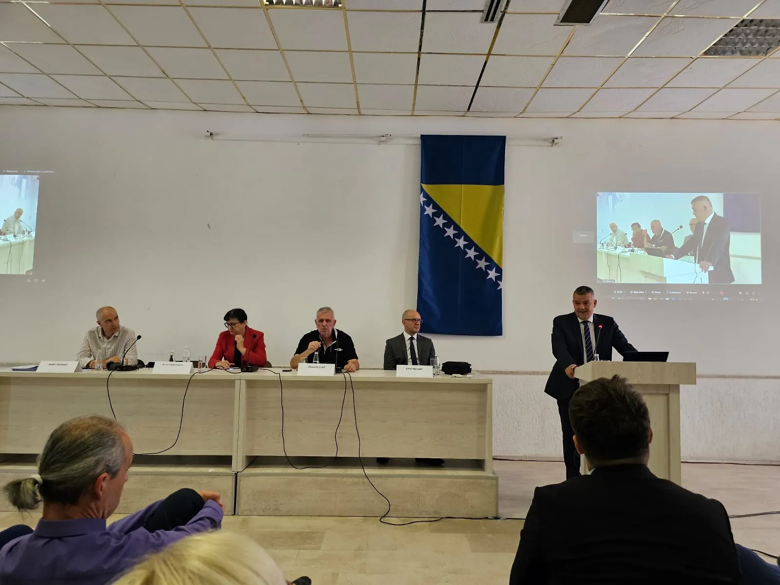 Ministar Bunoza na pravnom savjetovanju u Neumu 