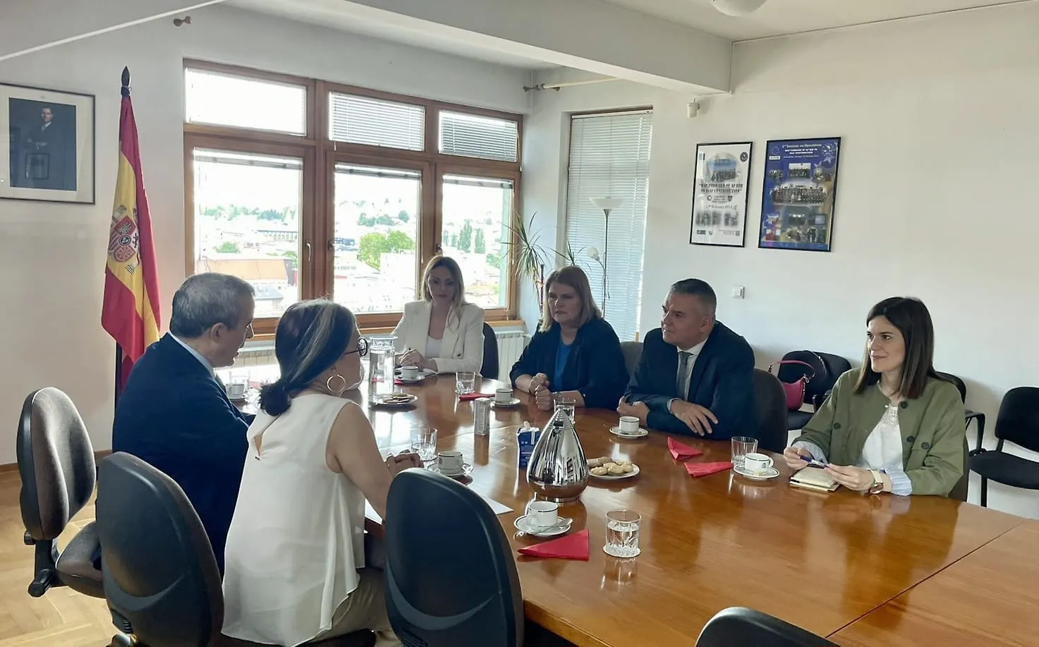 Ministar Bunoza sastao se sa španjolskom veleposlanicom u BiH Lizaranzu Perinat