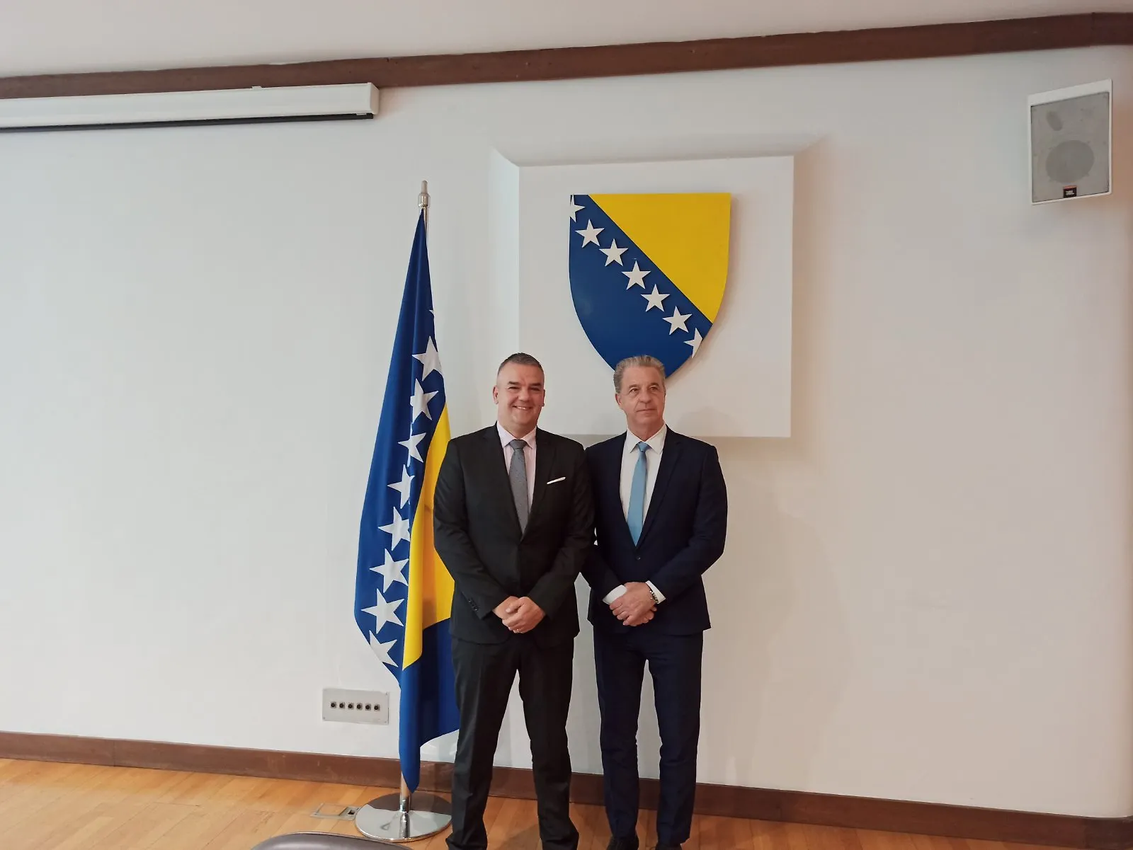 Susret ministra pravde BiH Davora Bunoze i glavnog tužitelja Mehanizma za međunarodne kaznene sudove Serge Brammertz