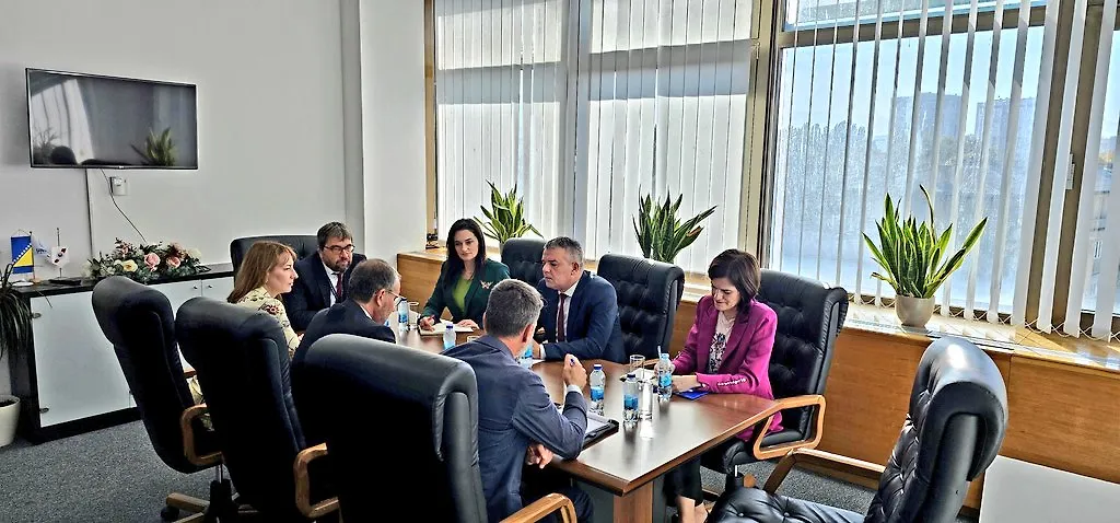 Nastavak dobre suradnje: sastanak ministra Bunoze i šefa Delegacije Europske unije u Bosni i Hercegovini i specijalnog predstavnika Europske unije u Bosni i Hercegovini Luigijem Sorecom