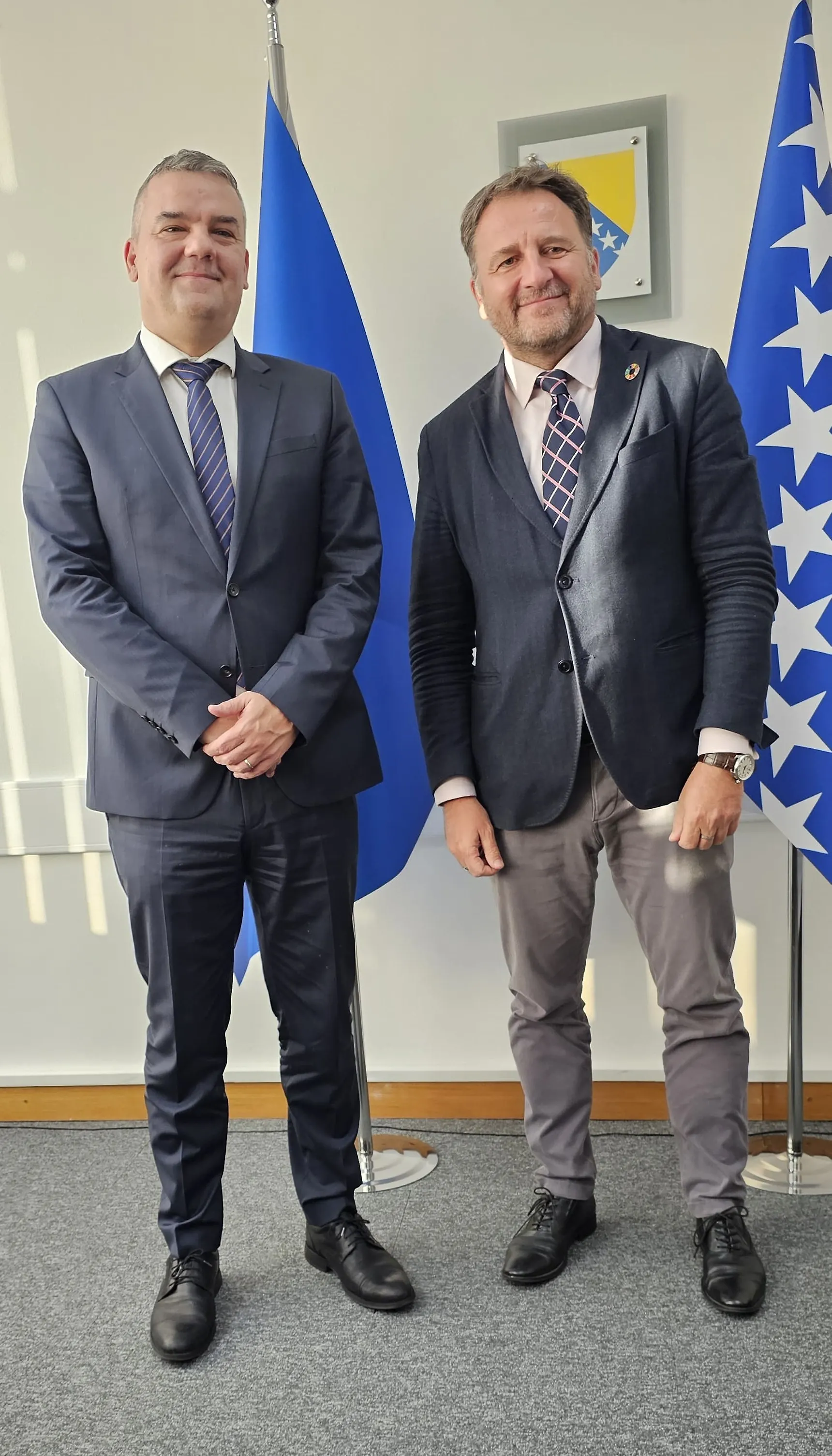 Davor Bunoza i Renaud Meyer: Snažna saradnja za jačanje pravosudnog sektora i vladavine prava u BiH