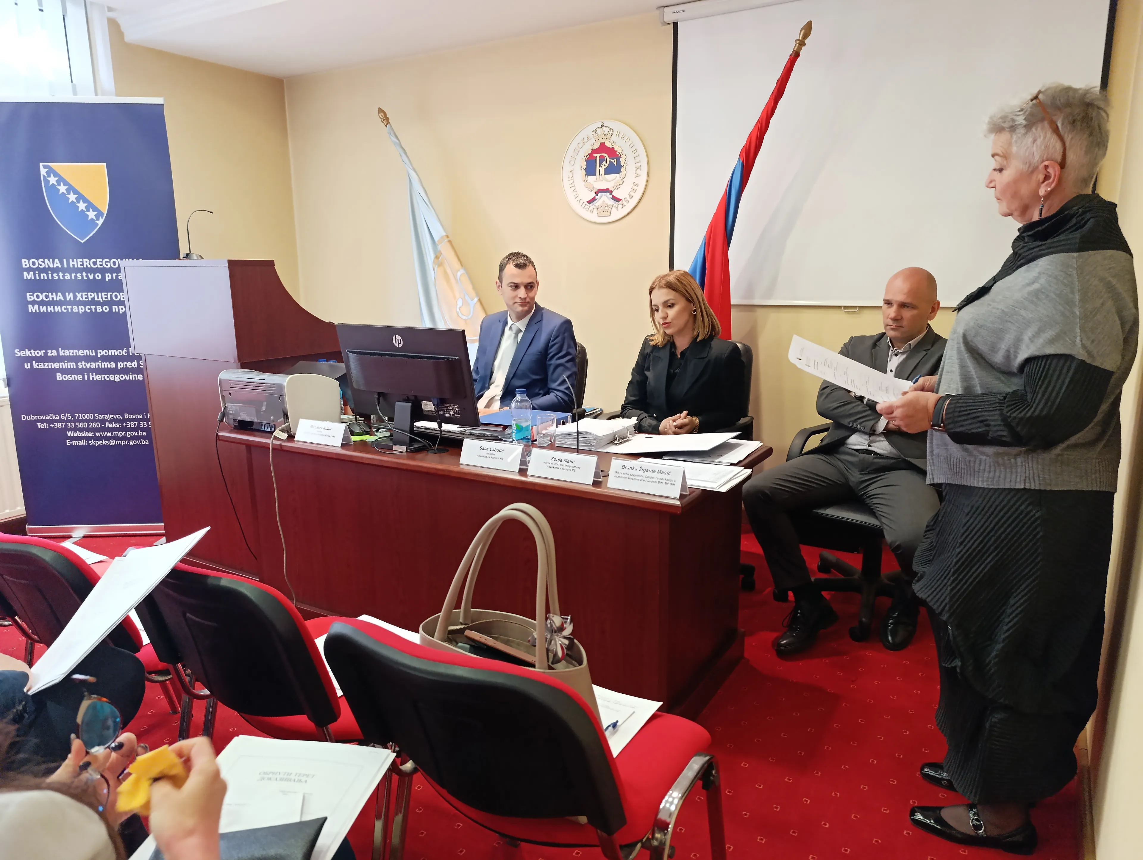 Održana edukacija na temu „Obrnuti teret dokazivanja“ u organizaciji Advokatske komore Republike Srpske i Ministarstva pravde BiH