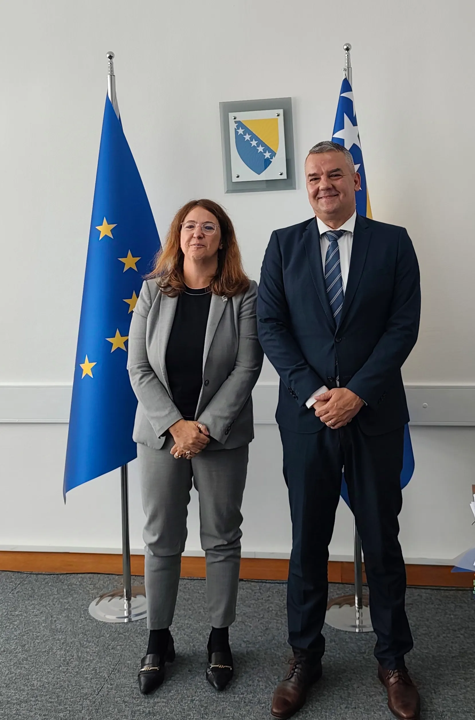 Ministar Bunoza i veleposlanica Italije u BiH: Italija i BiH nastavljaju jačati suradnju
