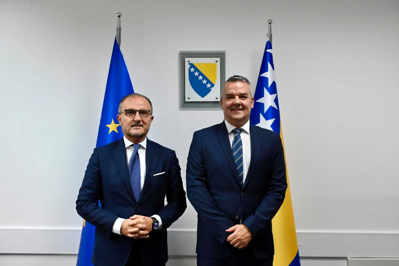 Ministar pravde BiH Bunoza i veleposlanik EU Soreca o ključnim zakonima za europski put BiH