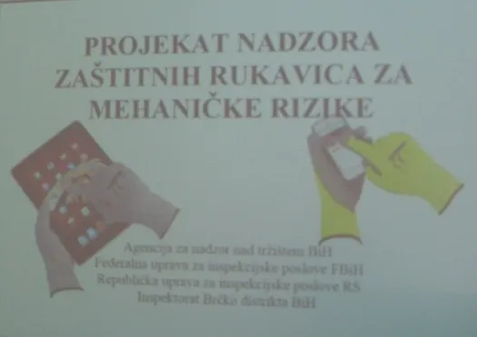 Održana obuka za inspektore u okviru realizacije projekata nadzora lične zaštitne opreme za 2015. godinu