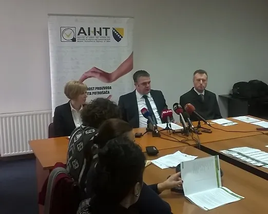 Saopštenje za medije: Nesigurni proizvodi na tržištu BiH - Vodič za poslovne subjekte