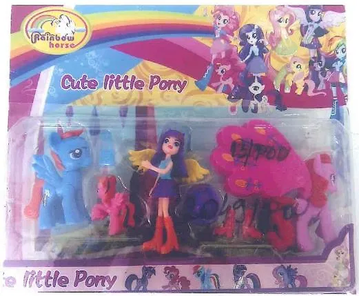 Dječja igračka, pony set „Cute little Pony“