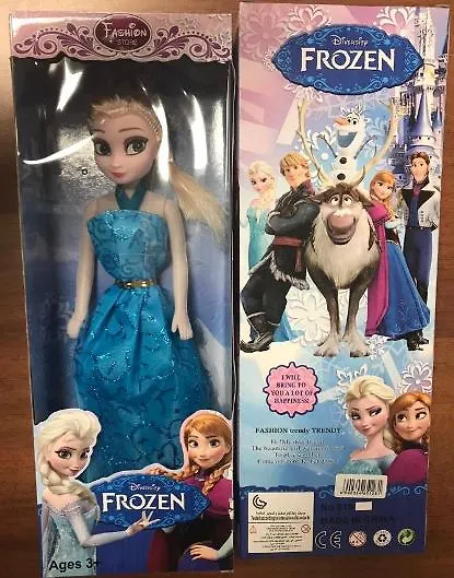 Dječija igračka - Frozen – igračka plastična lutka (B18-1/3/6/7)