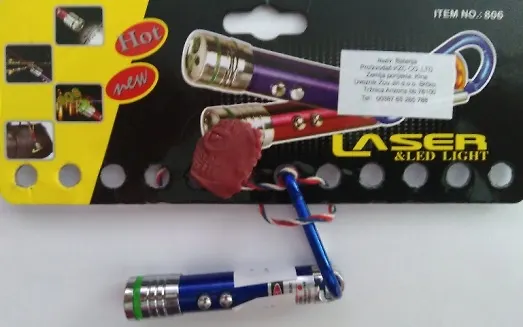 Laserski pokazivač Laser & Led light 806