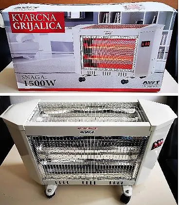 Električna kvarcna grijalica AWT W-HQ1207S