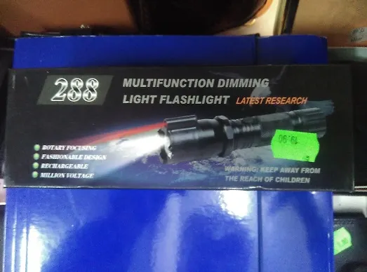 Baterijska lampa sa laserom 288