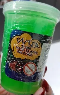 Igračka ljigavac zeleni u čaši „Slime žele za igru gelatina“