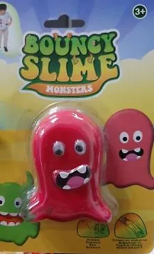 Silikonska igračka ljigavac  „Monster rozi Bouncy slime“